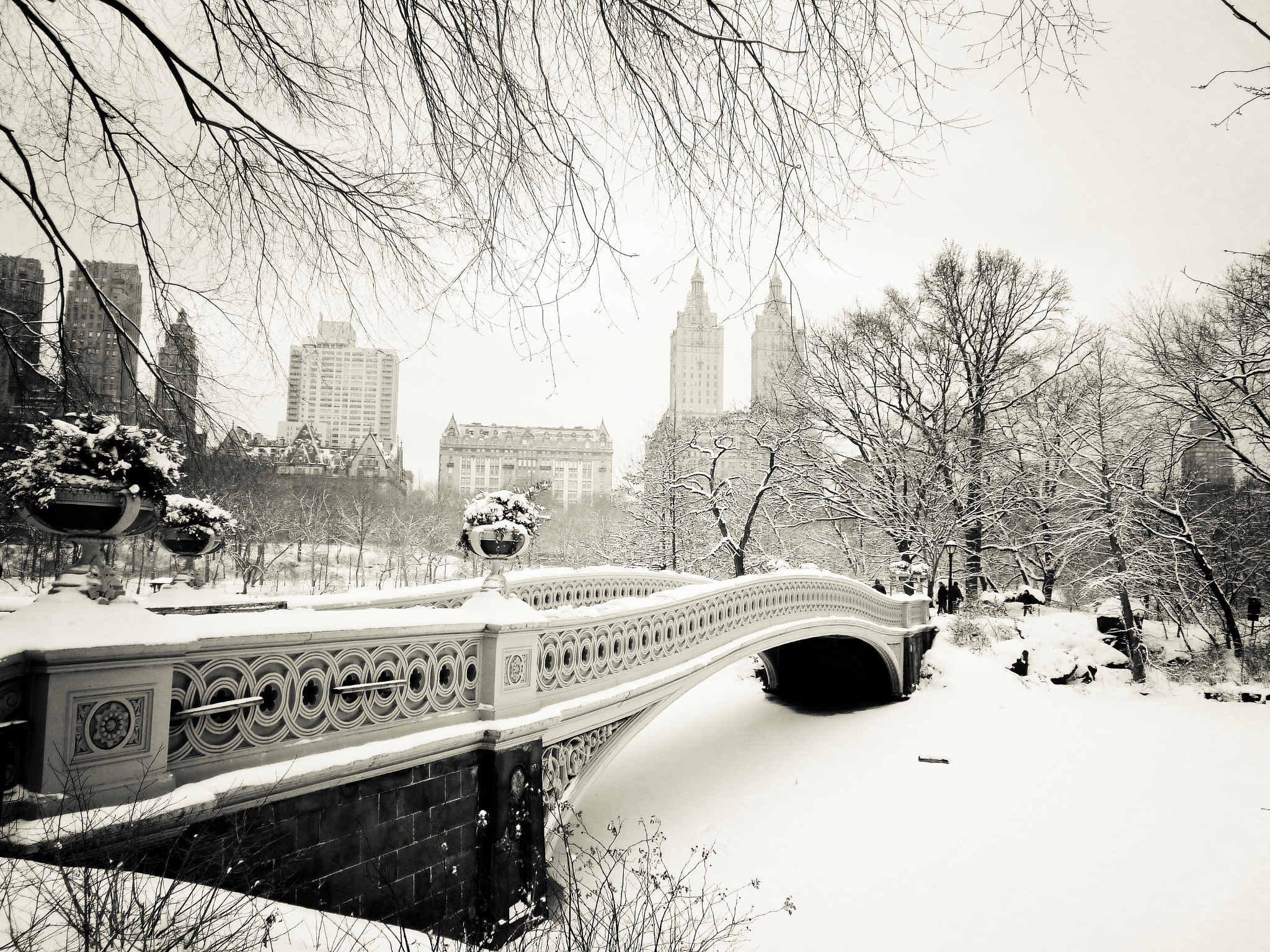 New York Snow Wallpapers