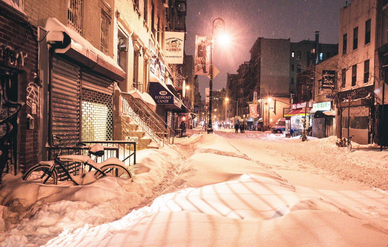 New York Snow Wallpapers