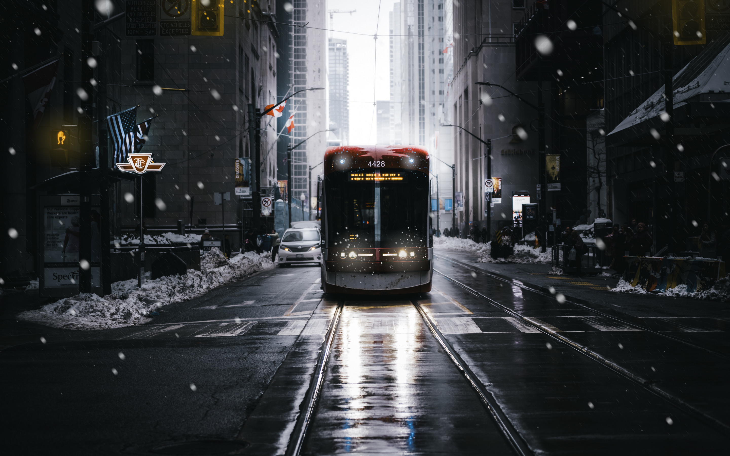 New York Snow Wallpapers