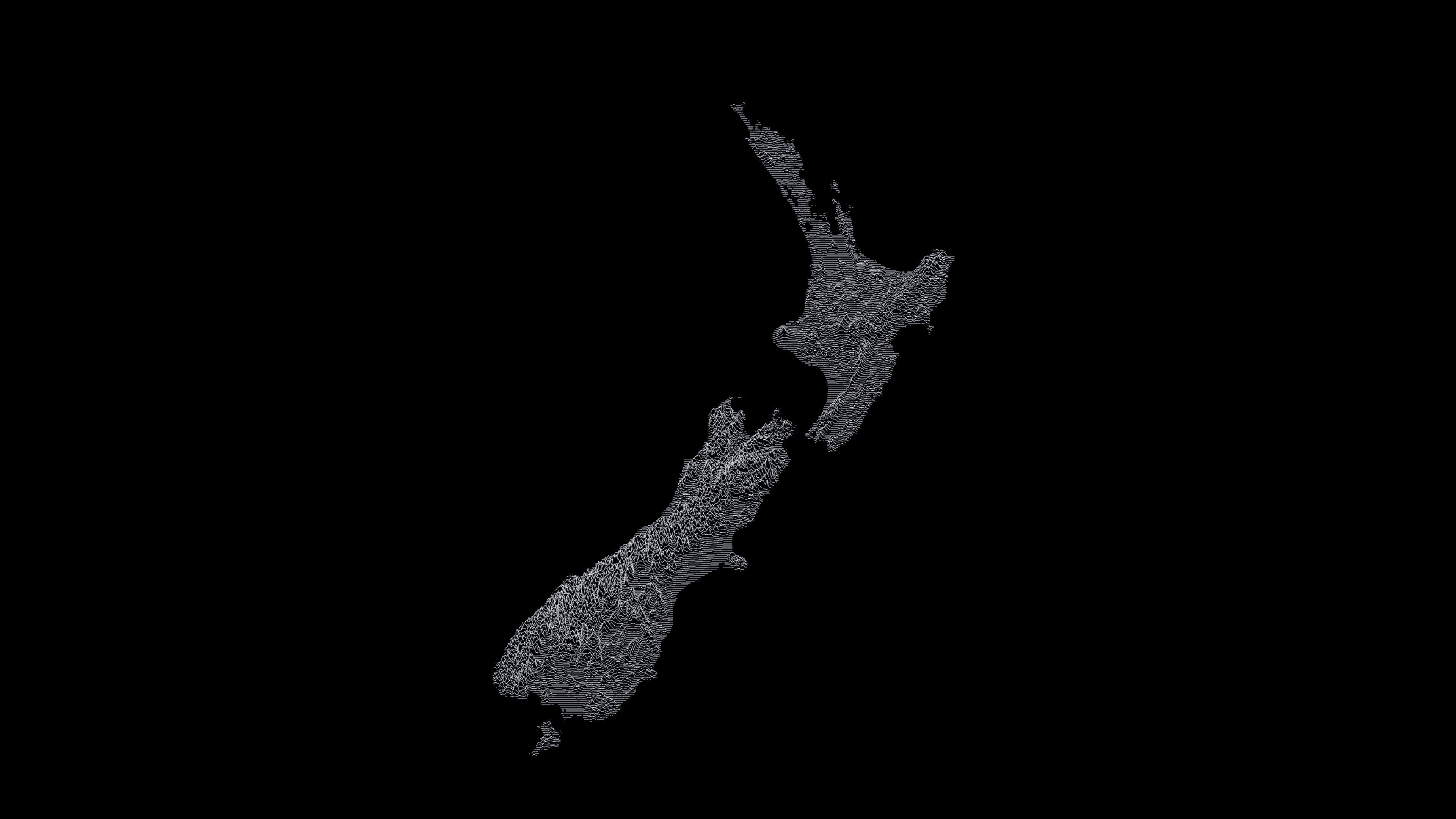 New Zealand Map Images Wallpapers