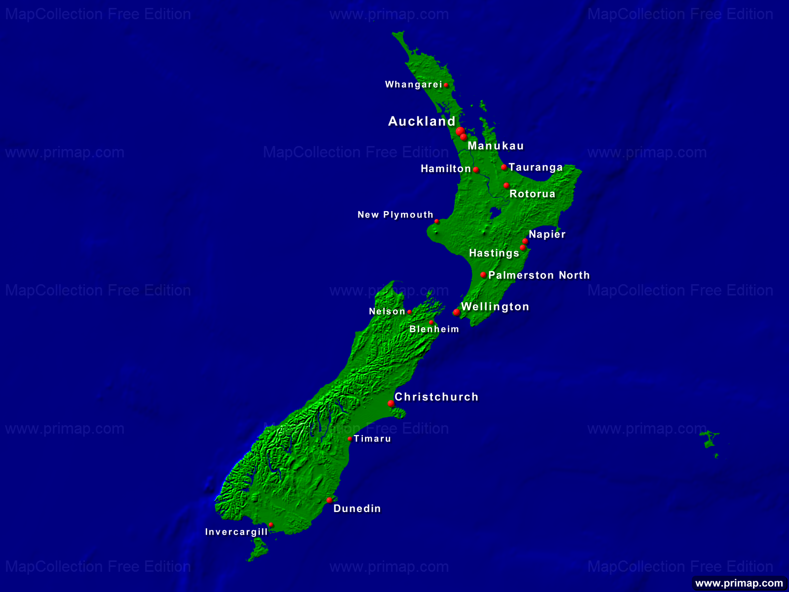 New Zealand Map Images Wallpapers