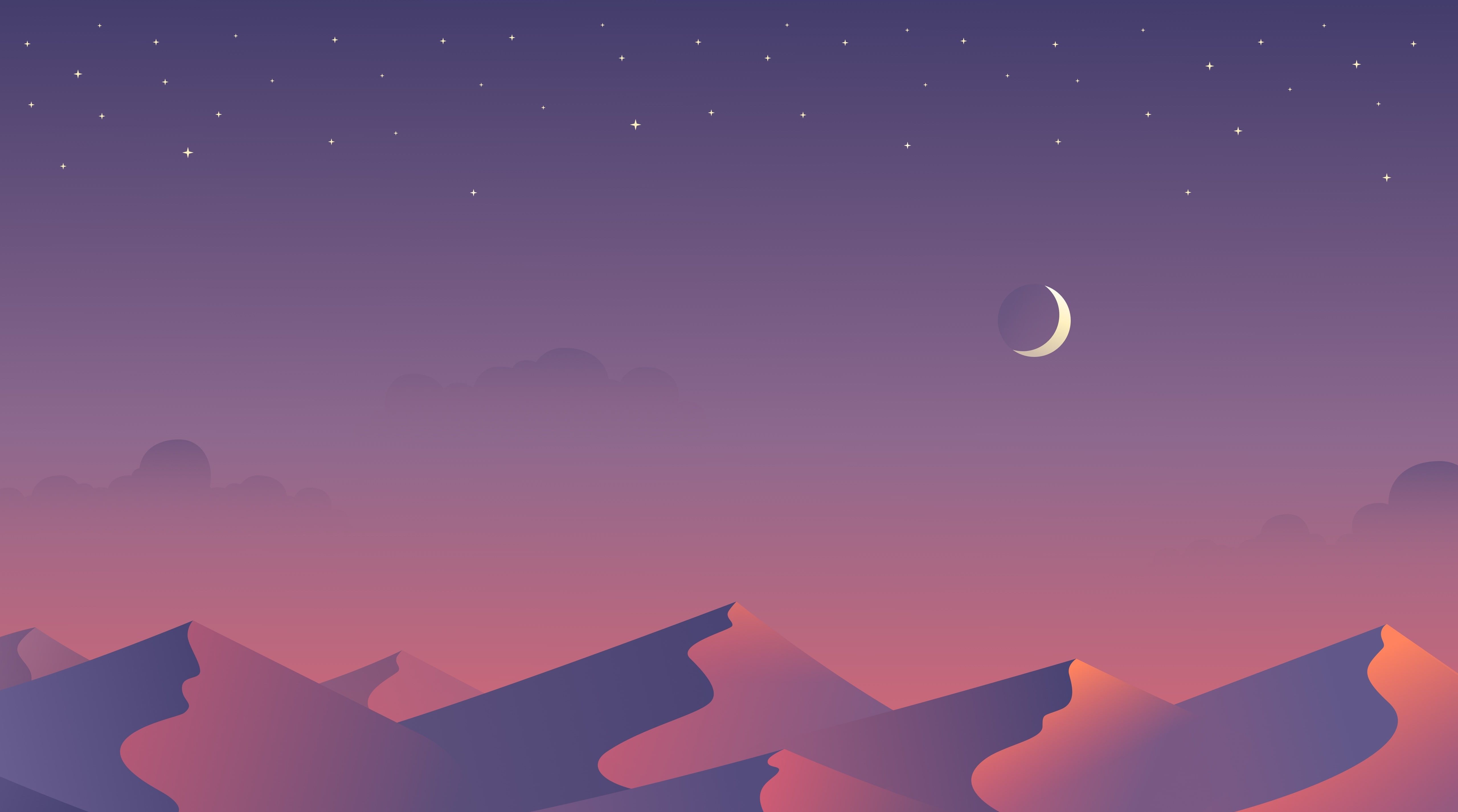 Night Desert Wallpapers