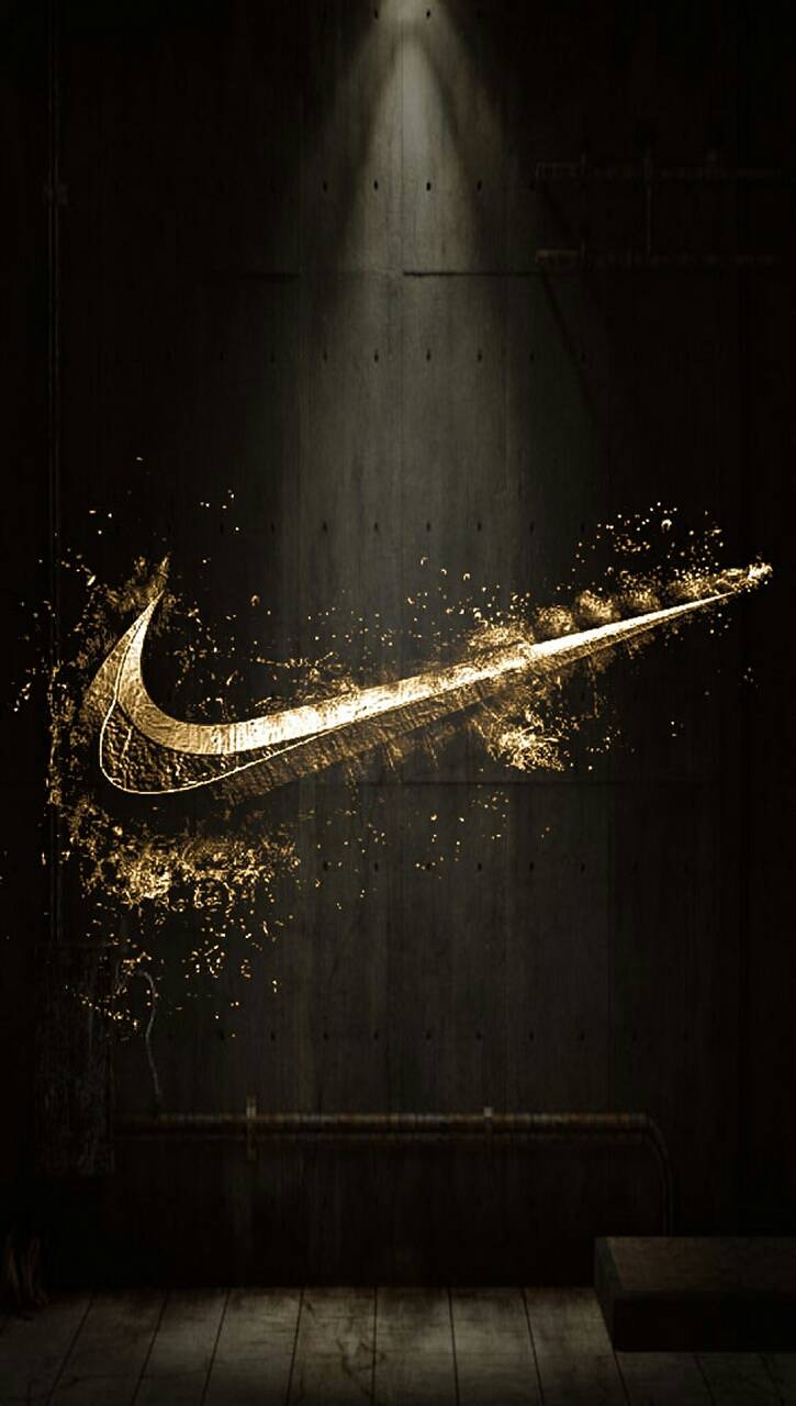 Nike Gold Logo Wallpapers