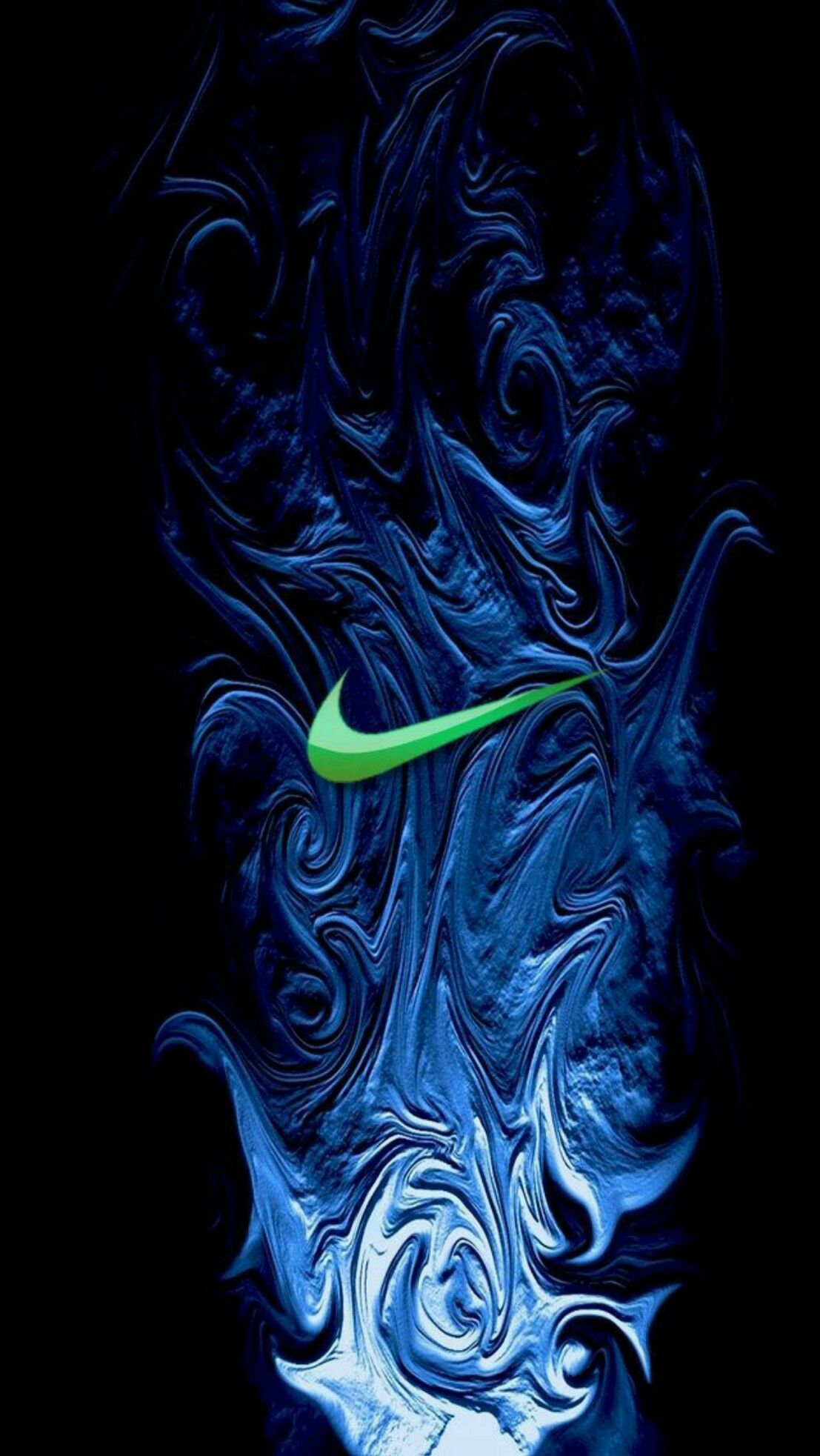 Nike Swoosh Blue Wallpapers