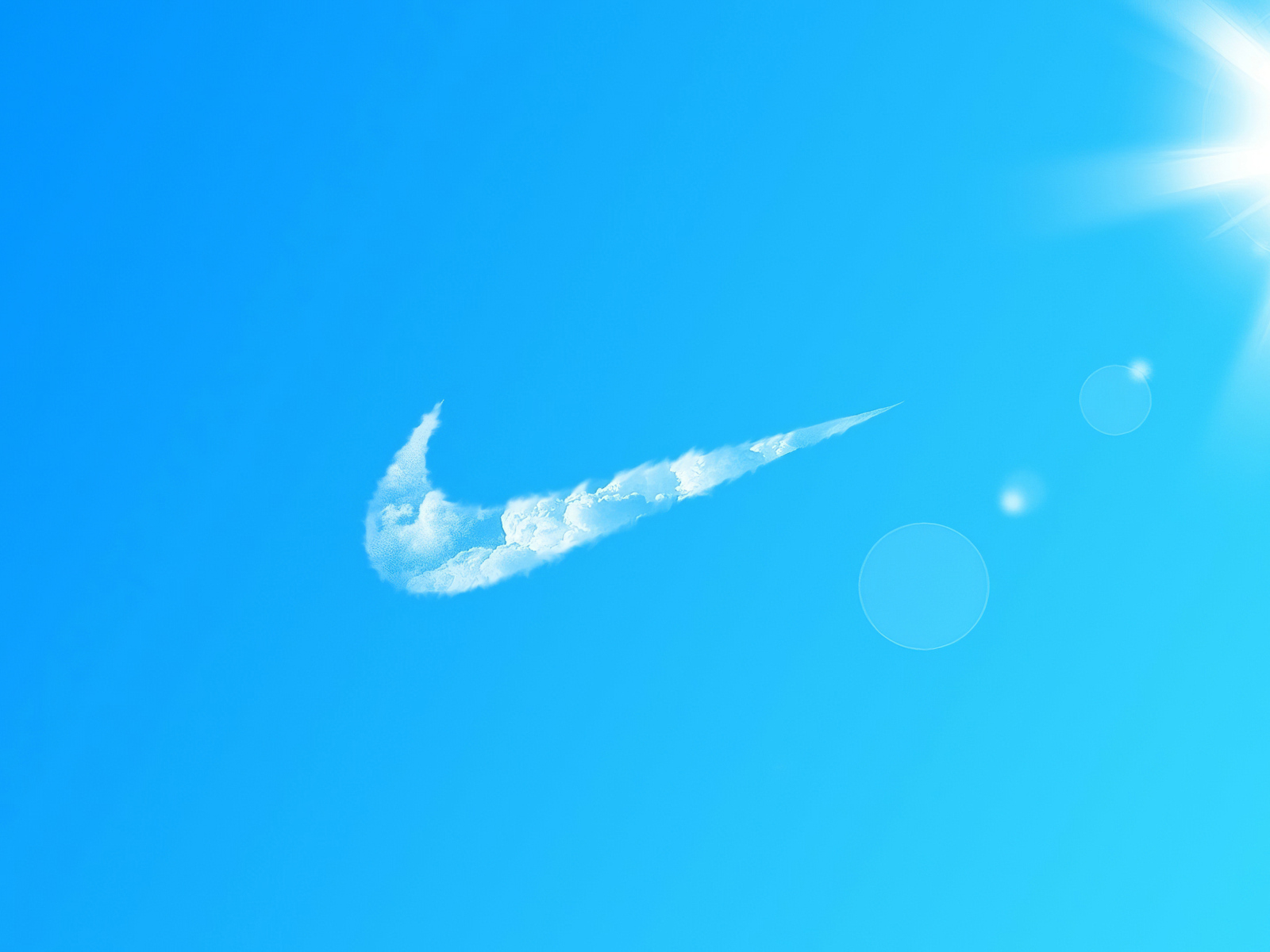 Nike Swoosh Blue Wallpapers