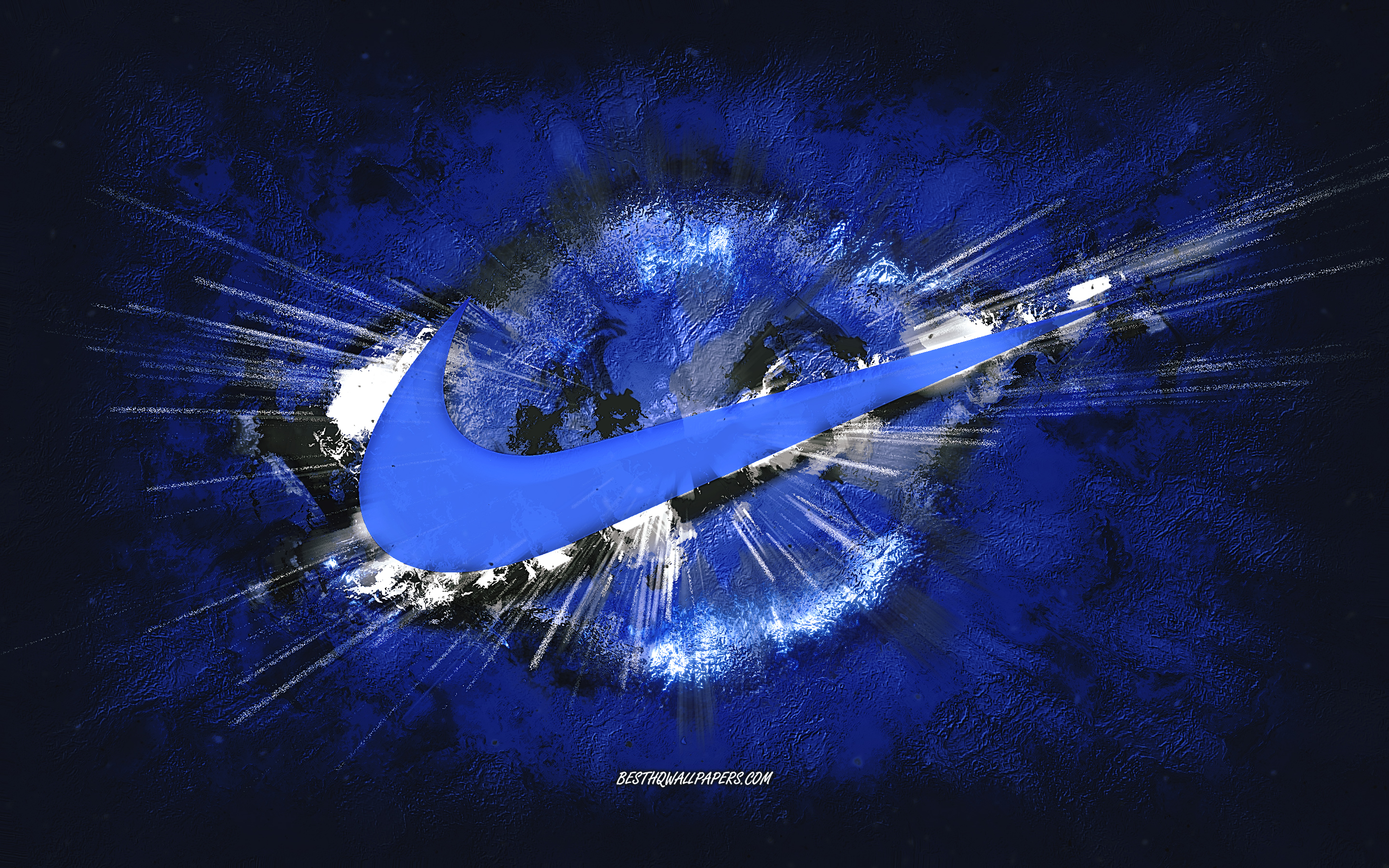 Nike Swoosh Blue Wallpapers