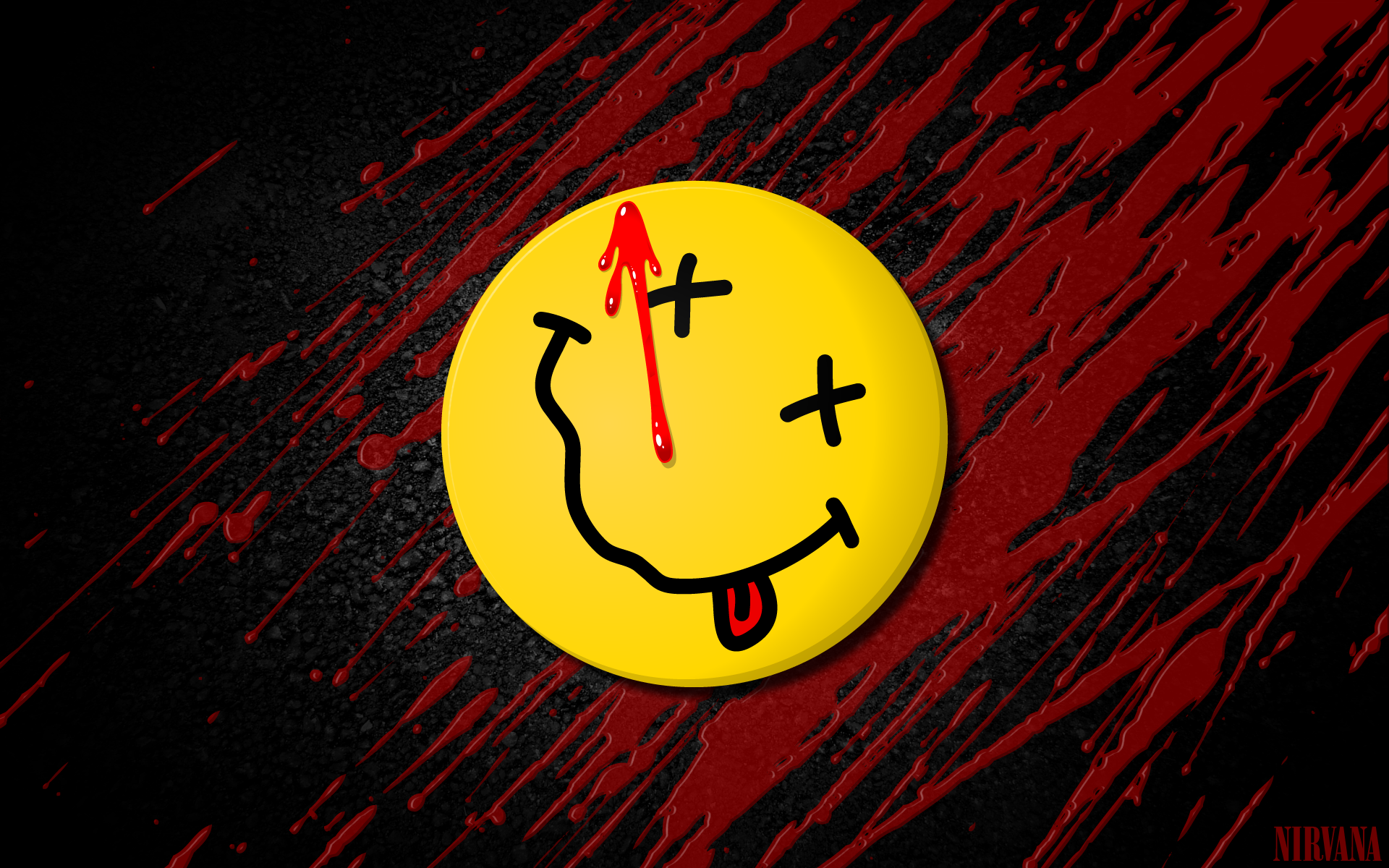 Nirvana Smiley Face Wallpapers