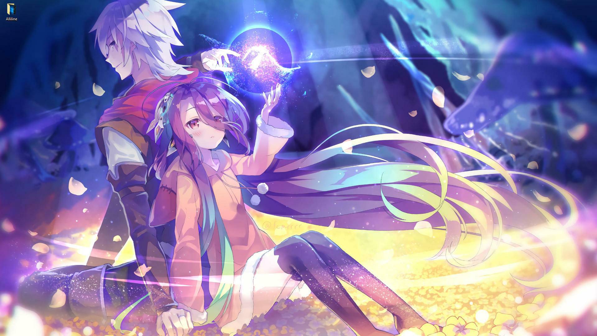 No Game No Life Logo Wallpapers