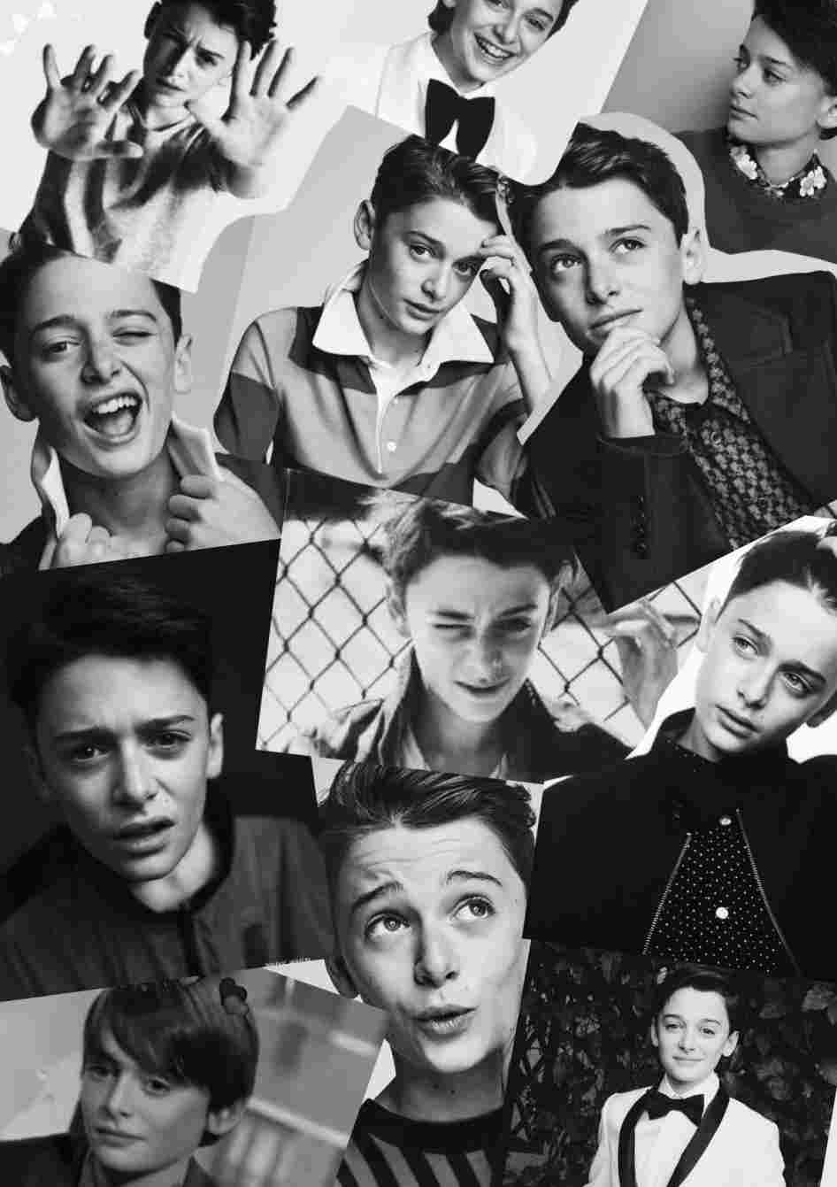 Noah Schnapp Collage Wallpapers