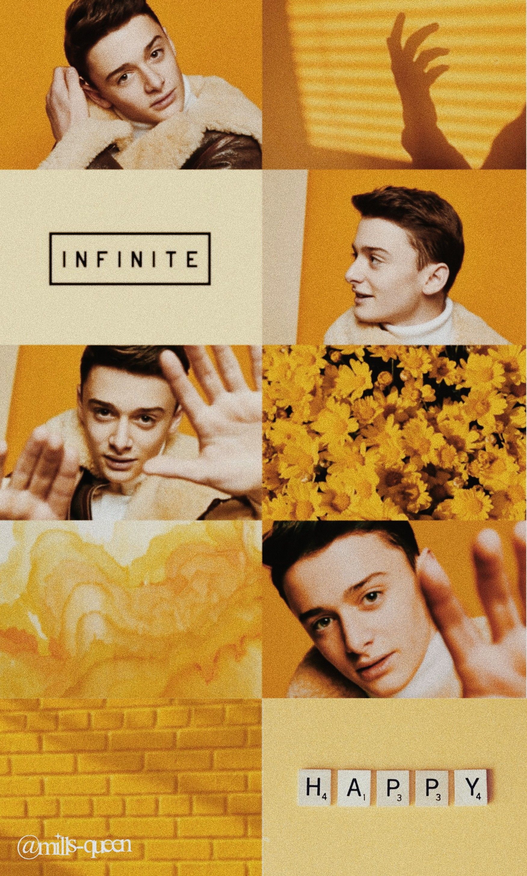 Noah Schnapp Collage Wallpapers