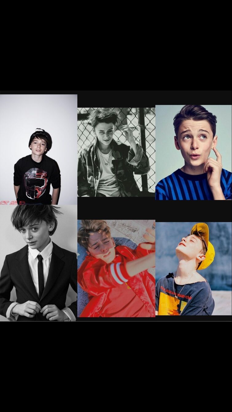 Noah Schnapp Collage Wallpapers