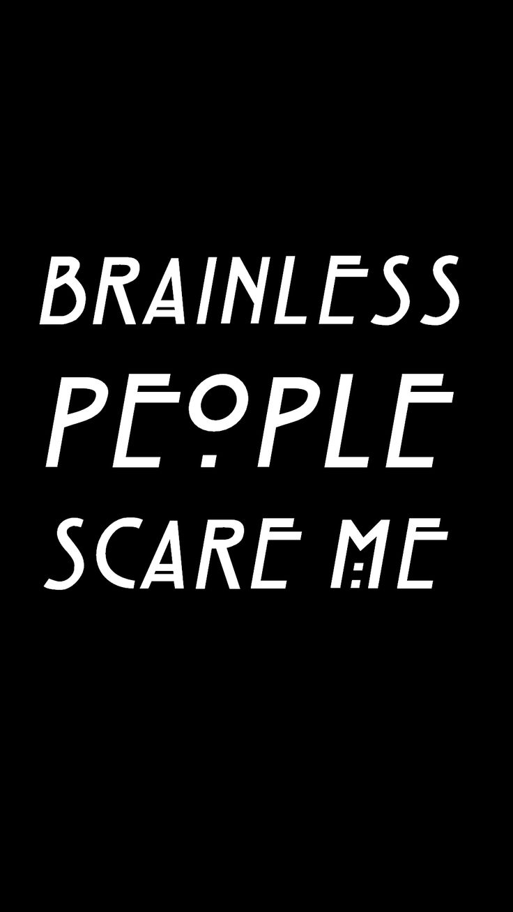 Normal People Scare Me Wallpapers