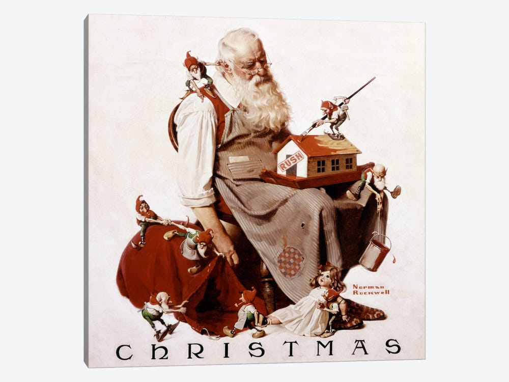 Norman Rockwell Christmas Wallpapers