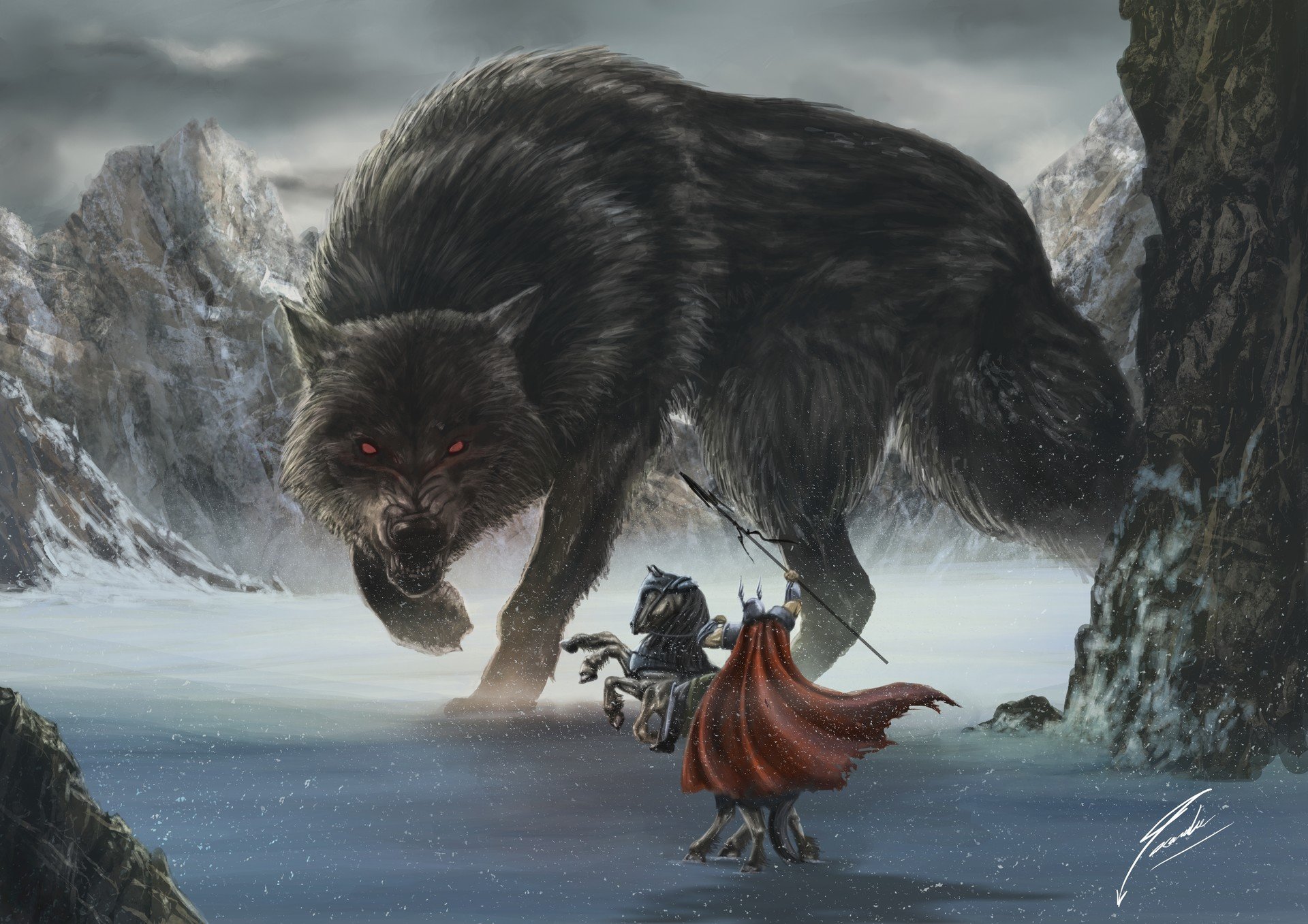 Norse Fenrir Wallpapers