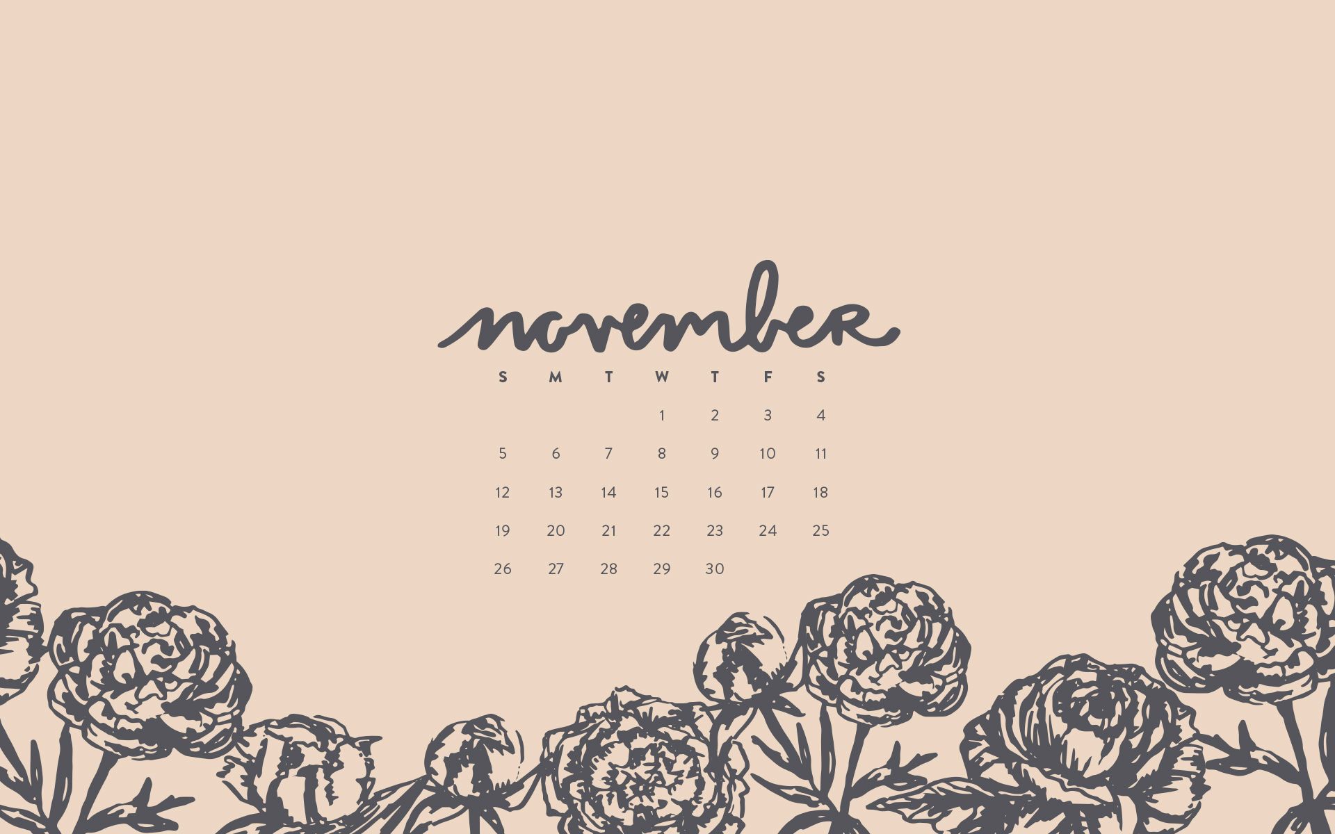 November 2017 Wallpapers