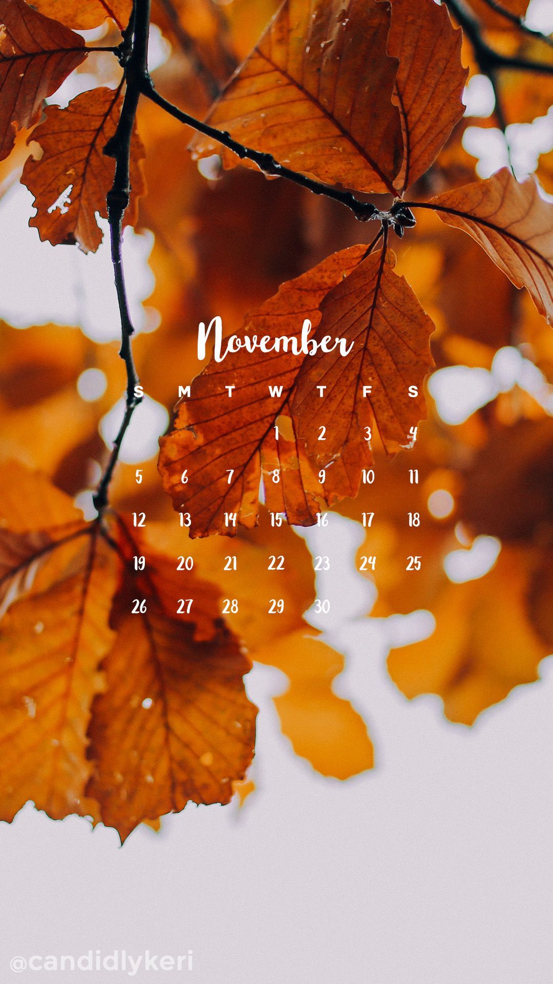 November Aesthetic Wallpapers