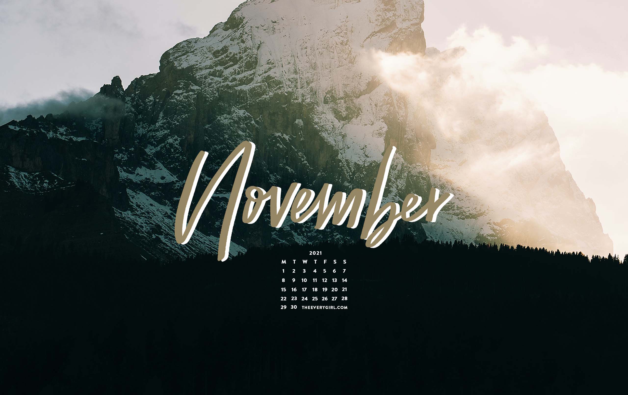 November Calendar Wallpapers