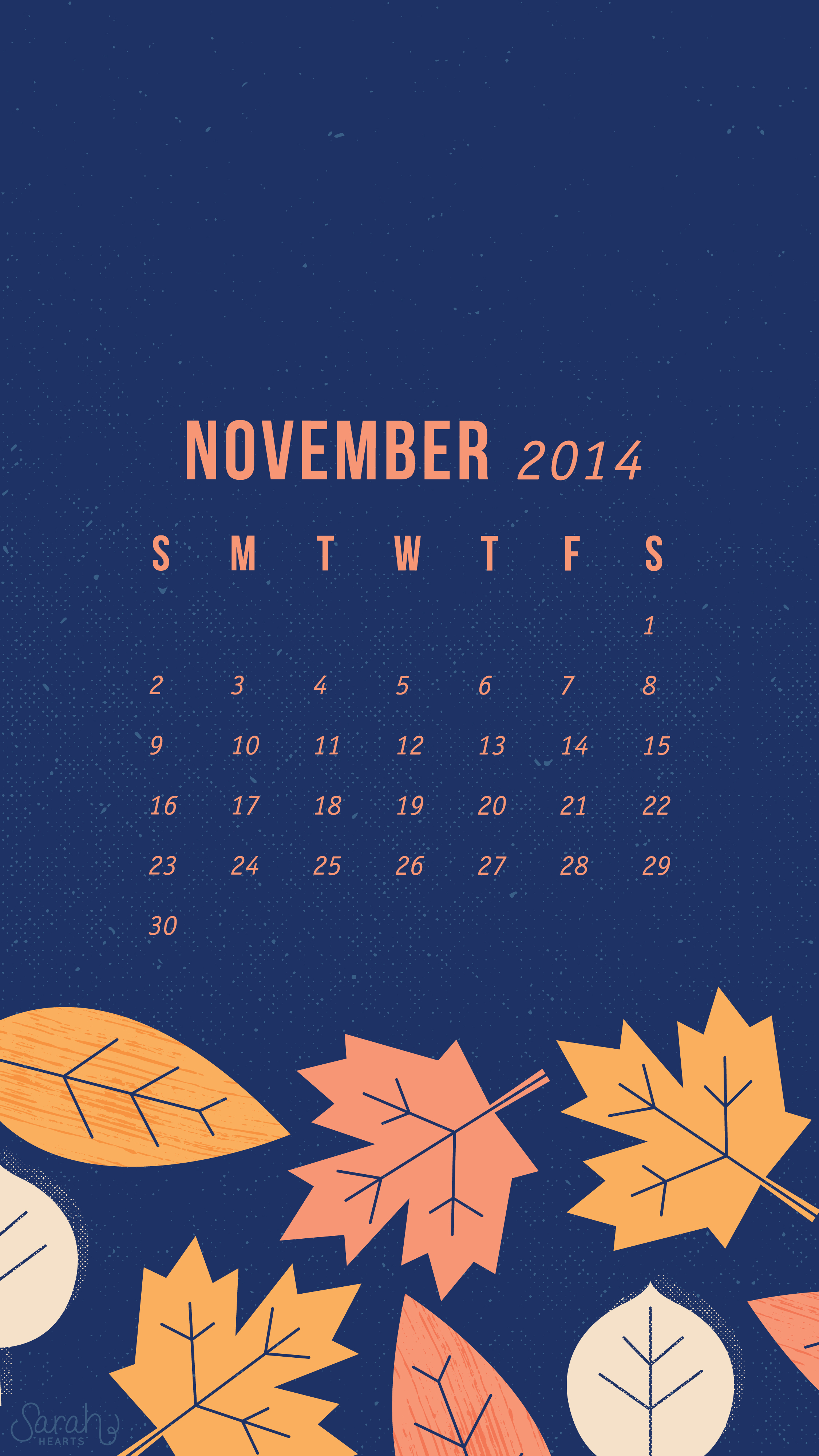 November Iphone Wallpapers