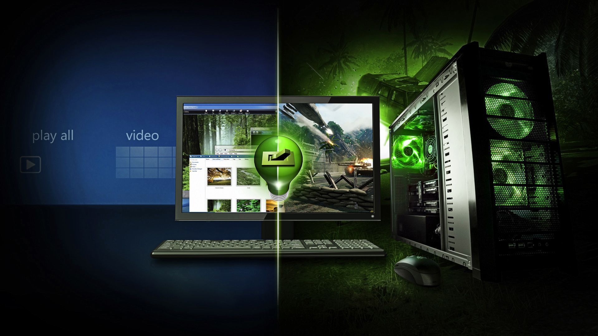 Nvidia Vs Amd Wallpapers