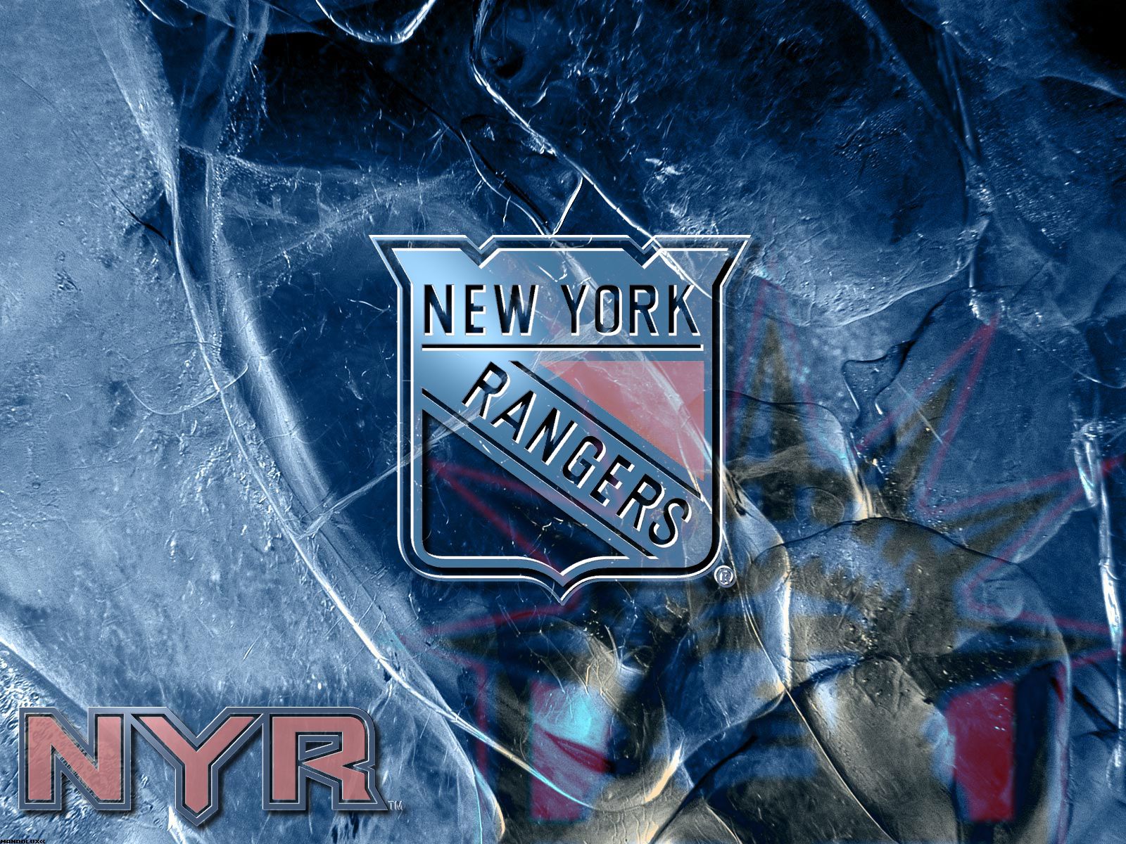 Ny Rangers Wall Paper Wallpapers