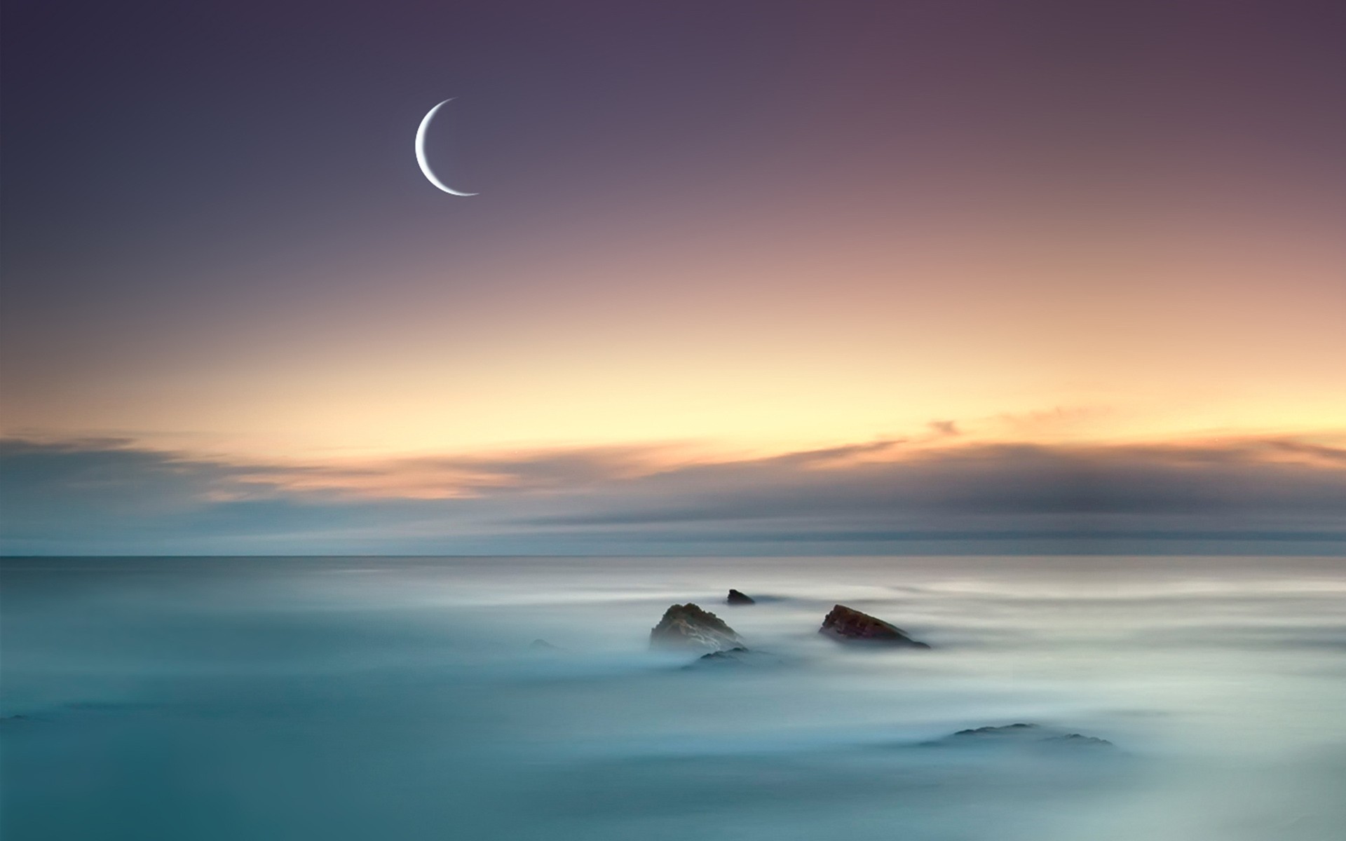 Ocean Moon Wallpapers