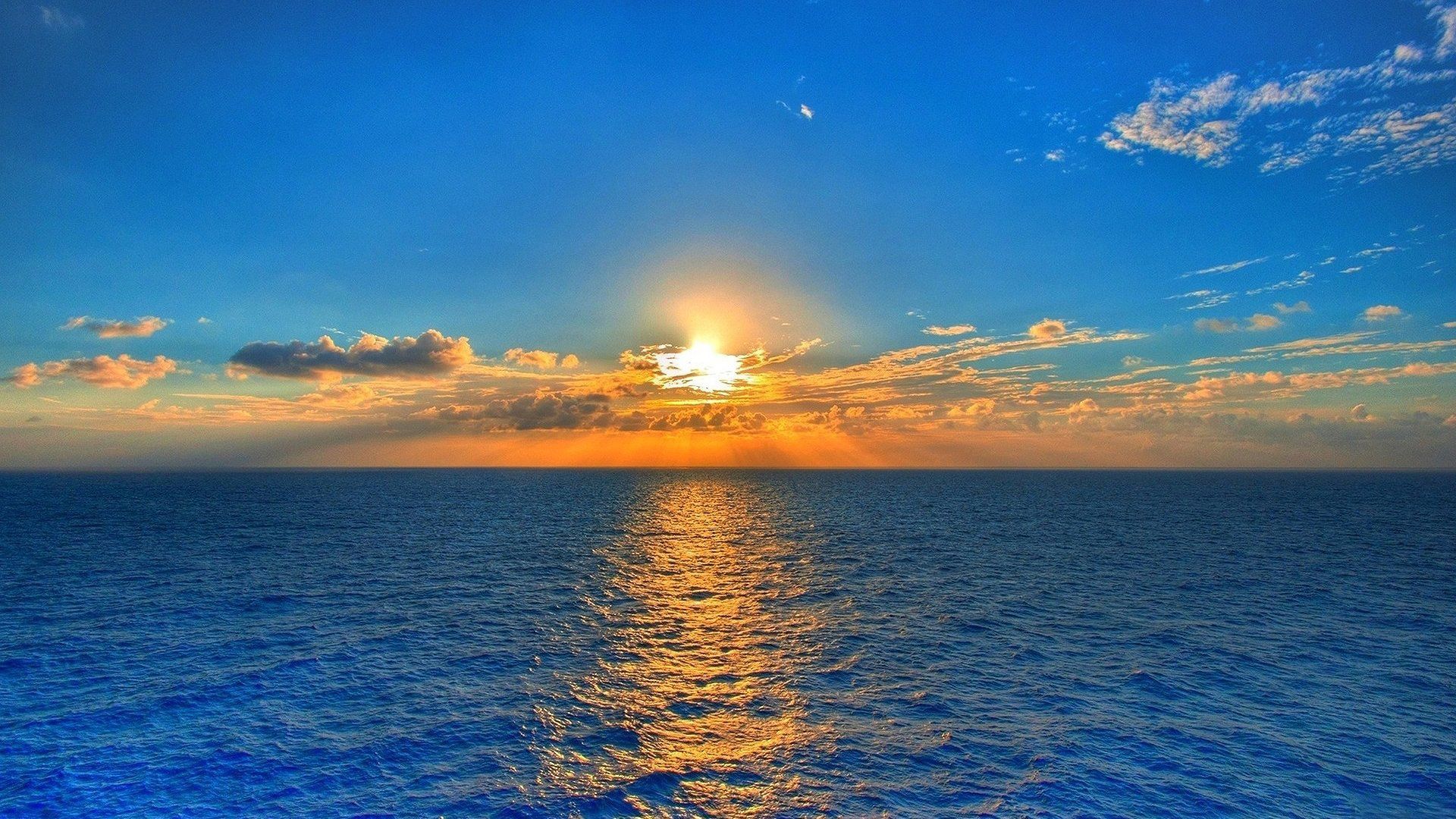 Ocean Sun Wallpapers