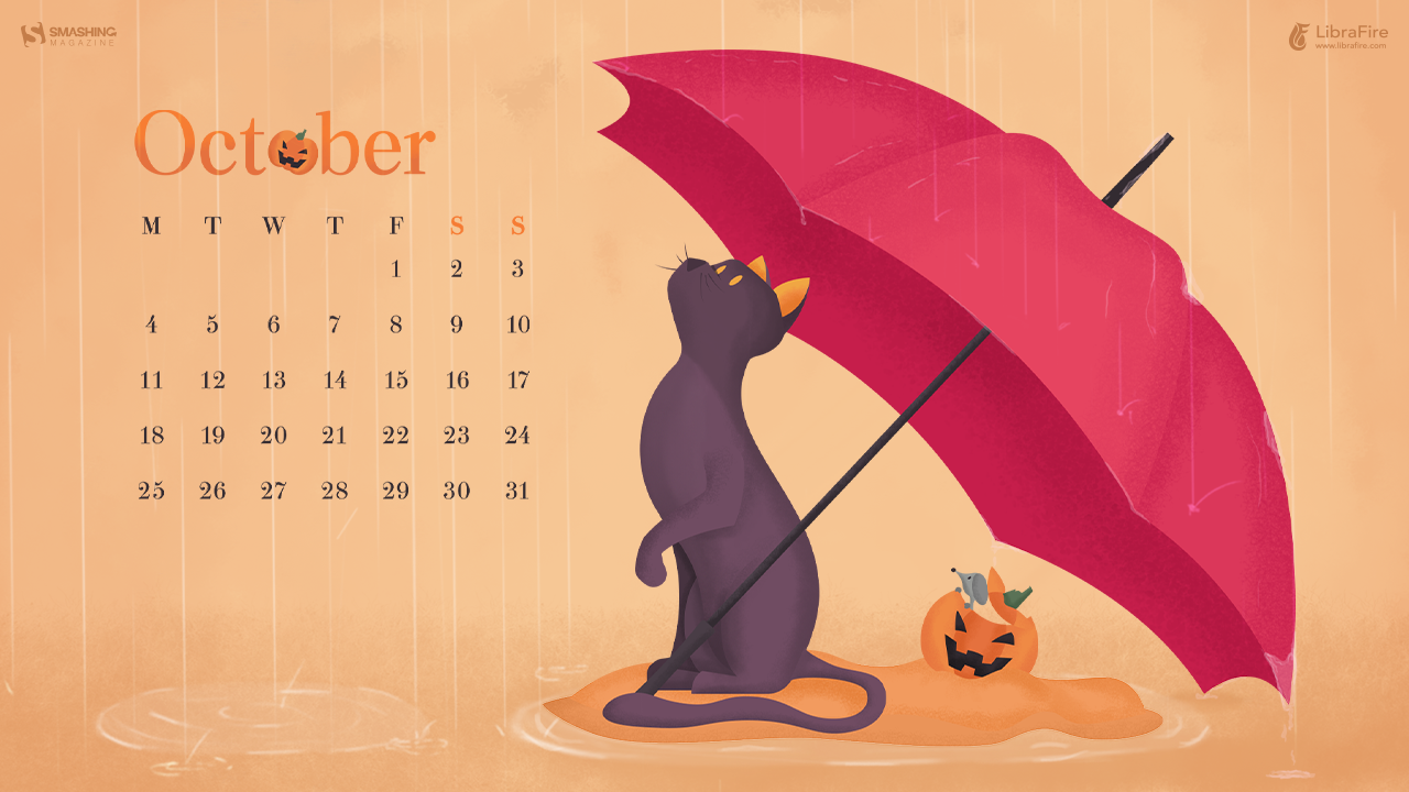 October 2019 Calendar Wallpapers