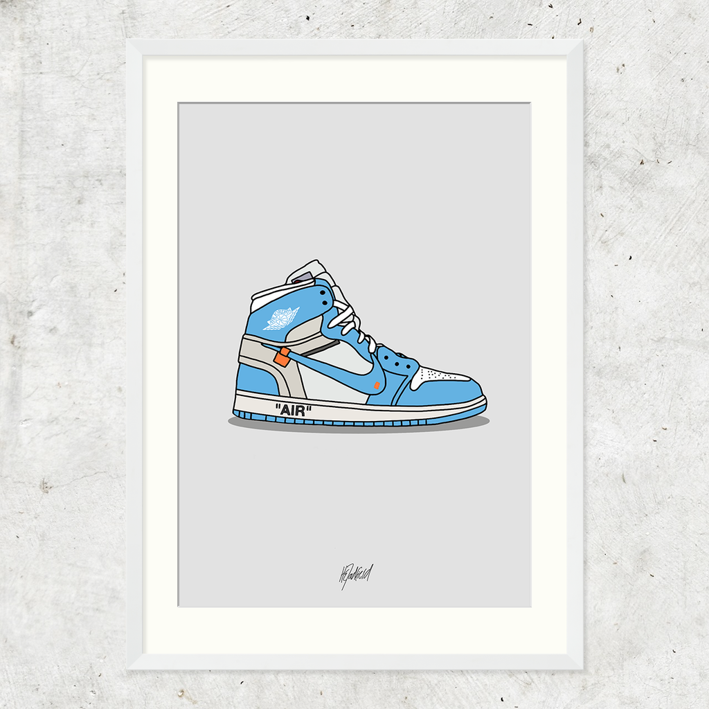 Off White Jordan 1 Unc Wallpapers