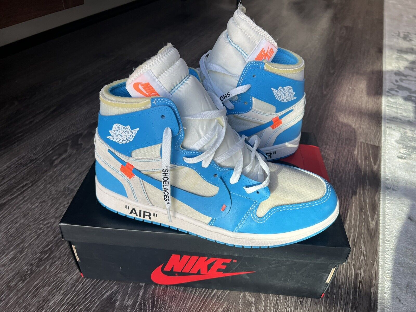 Off White Jordan 1 Unc Wallpapers