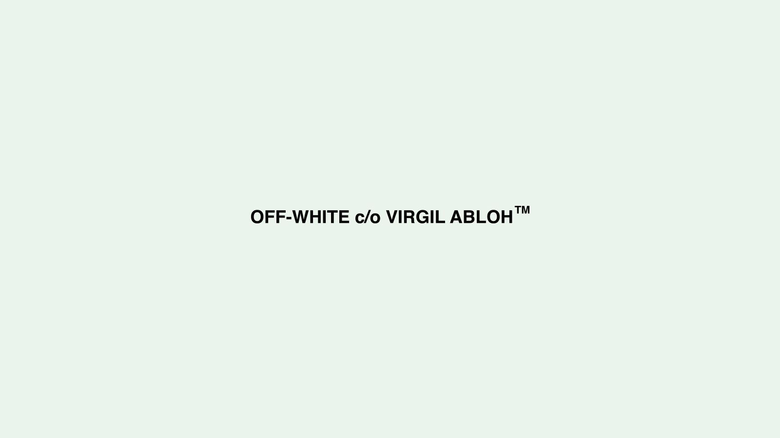 Off White Virgil Abloh Wallpapers