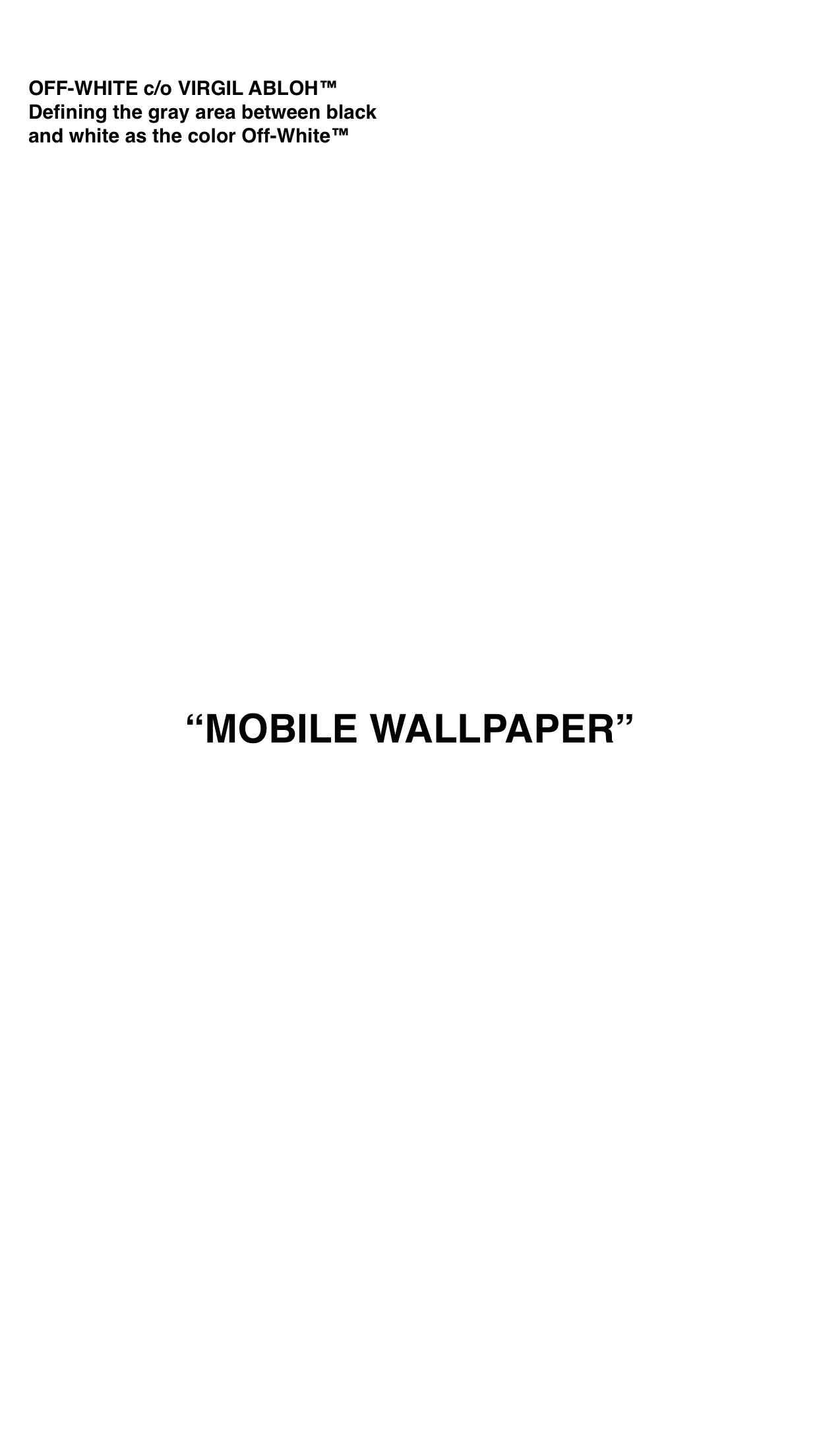 Off White Wallpapers