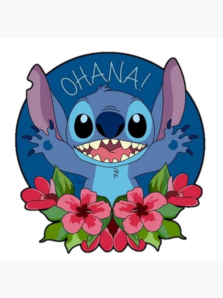 Ohana Stitch Drawing Wallpapers