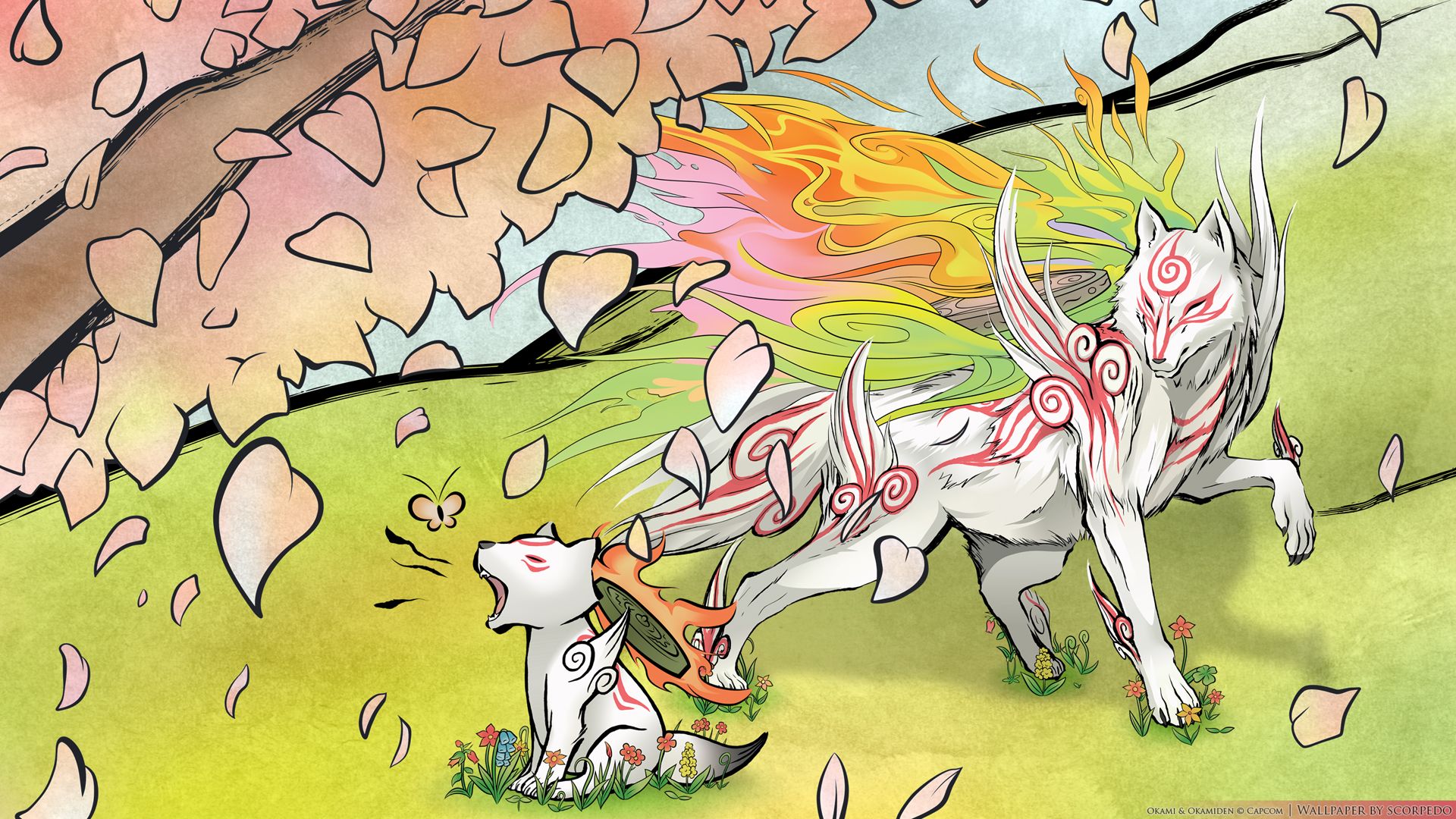 Okamiden Wallpapers