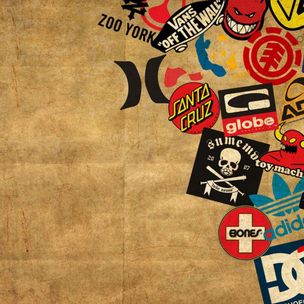 Old School Skateboard Logos Wallpapers