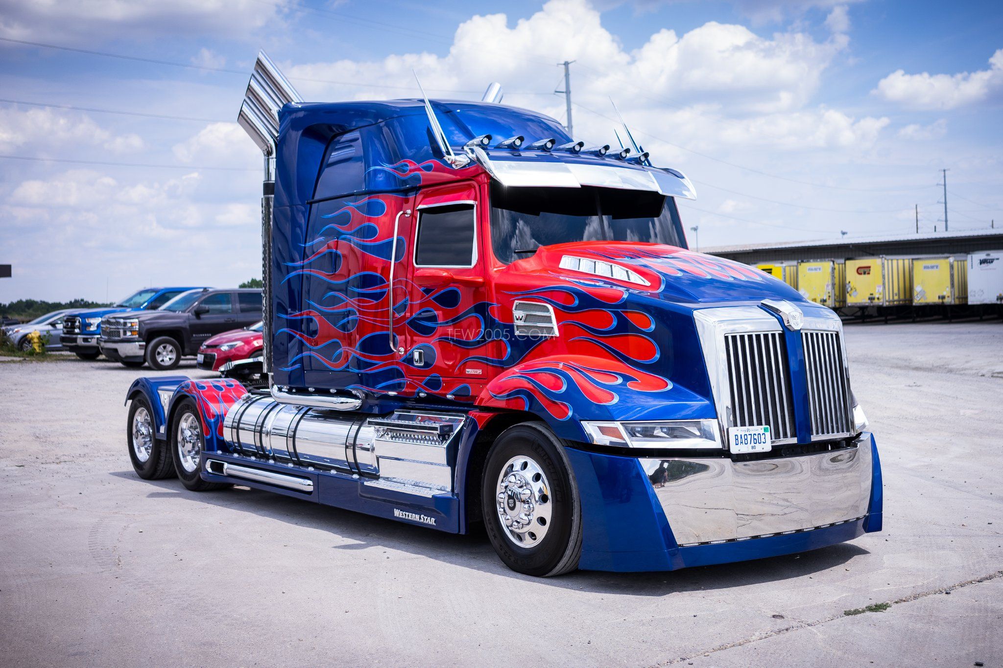 Optimus Prime Truck Wallpapers