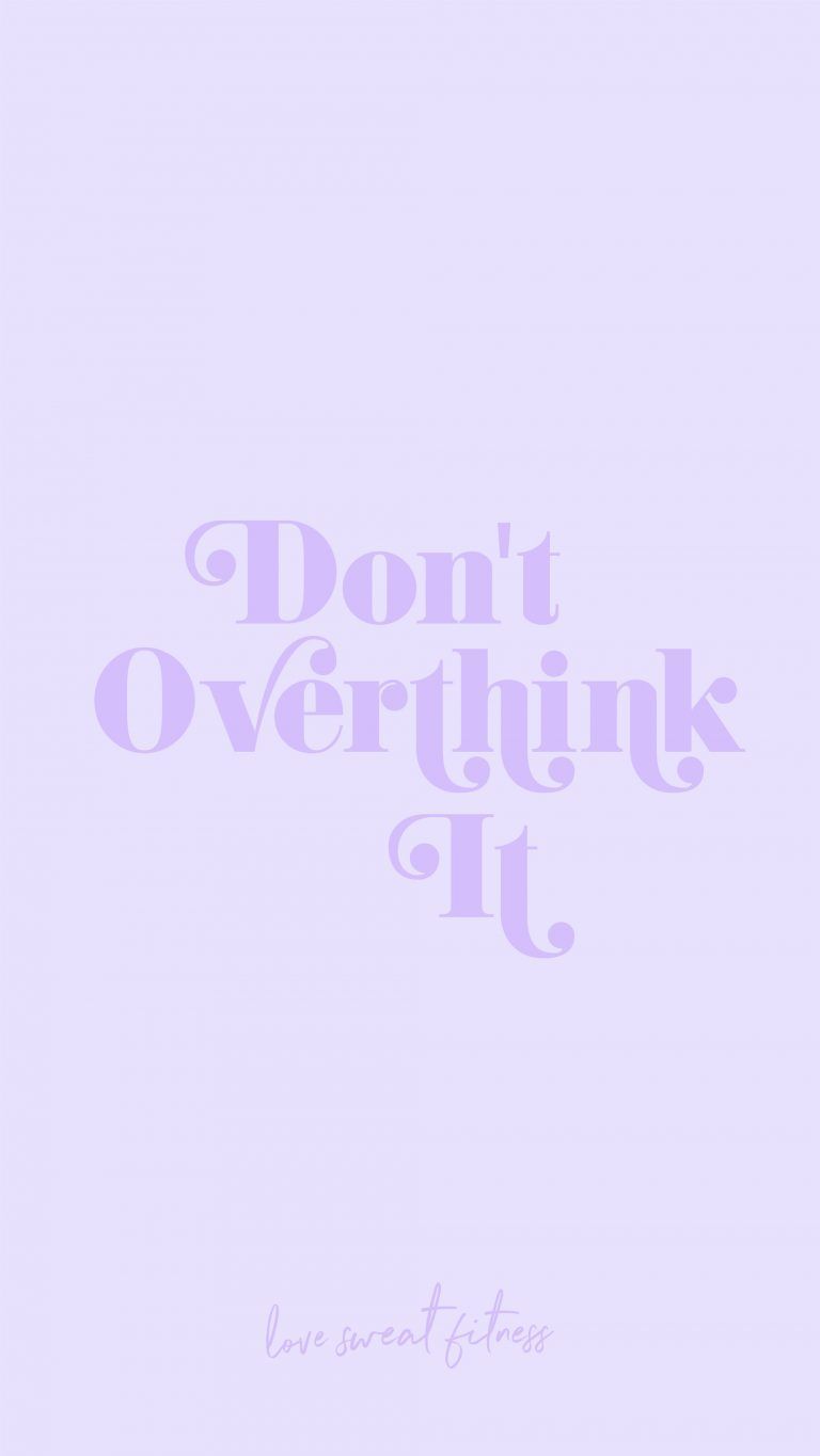 Overthinking Wallpapers