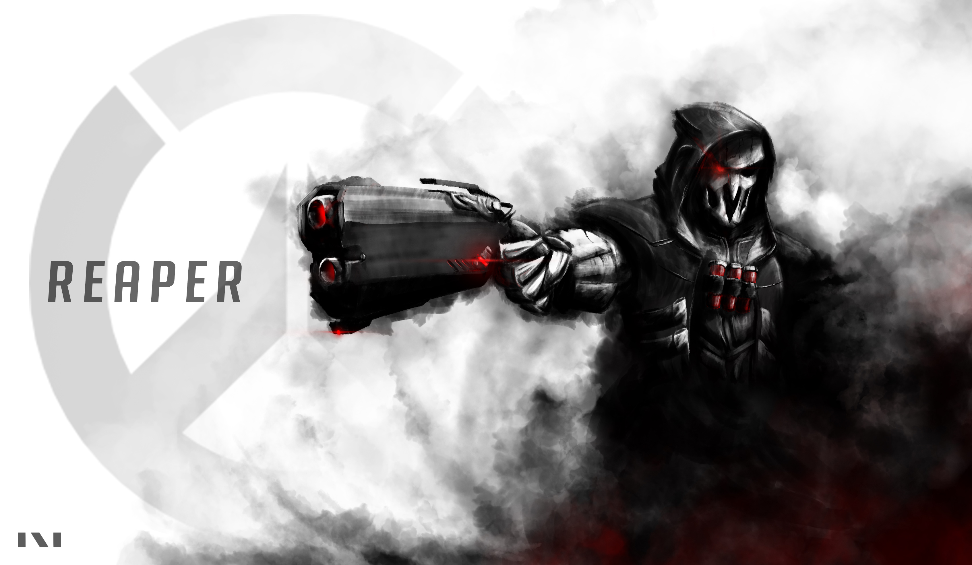 Overwatch Reaper 1920X1080 Wallpapers