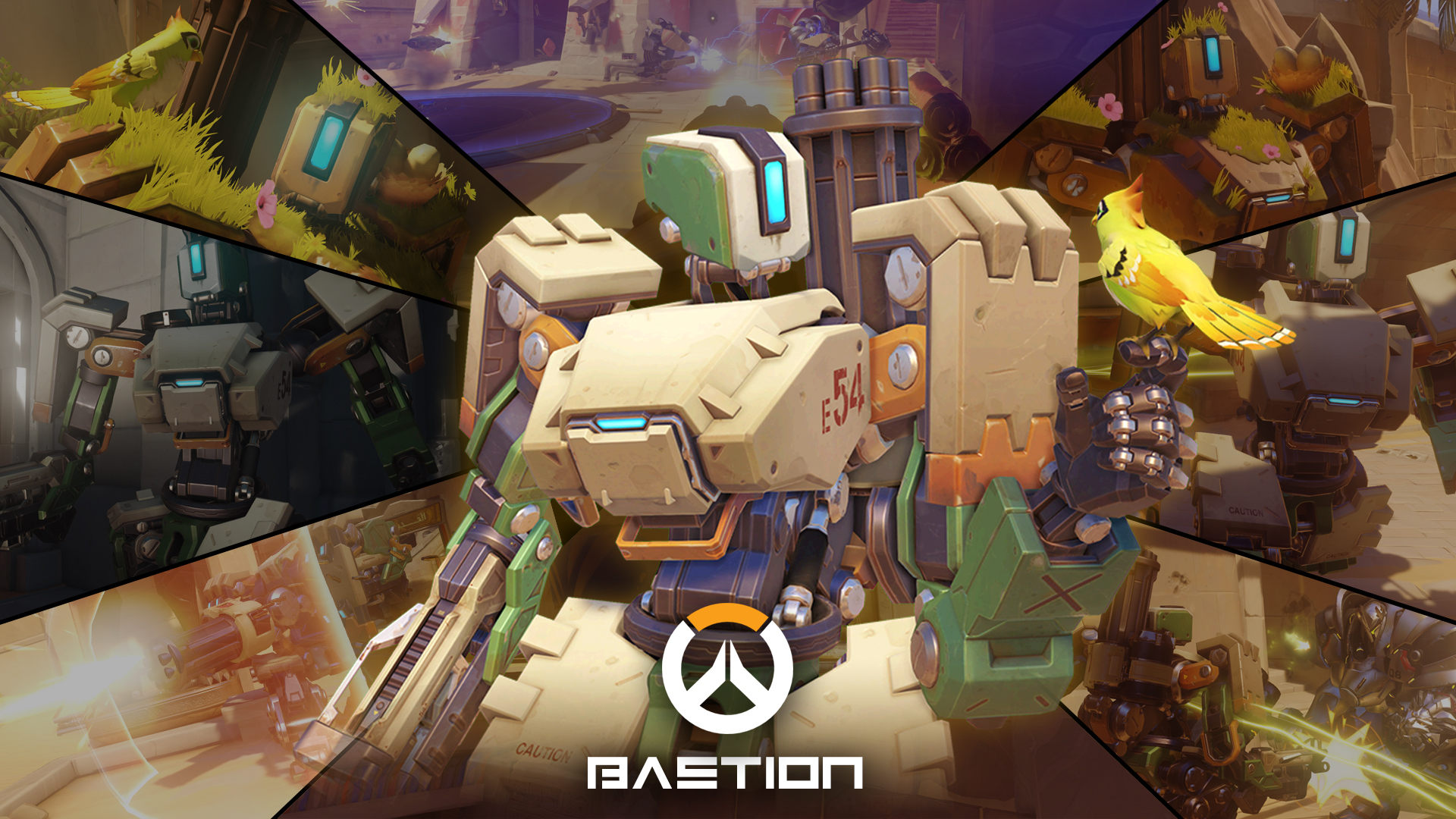 Overwatch Bastion Wallpapers