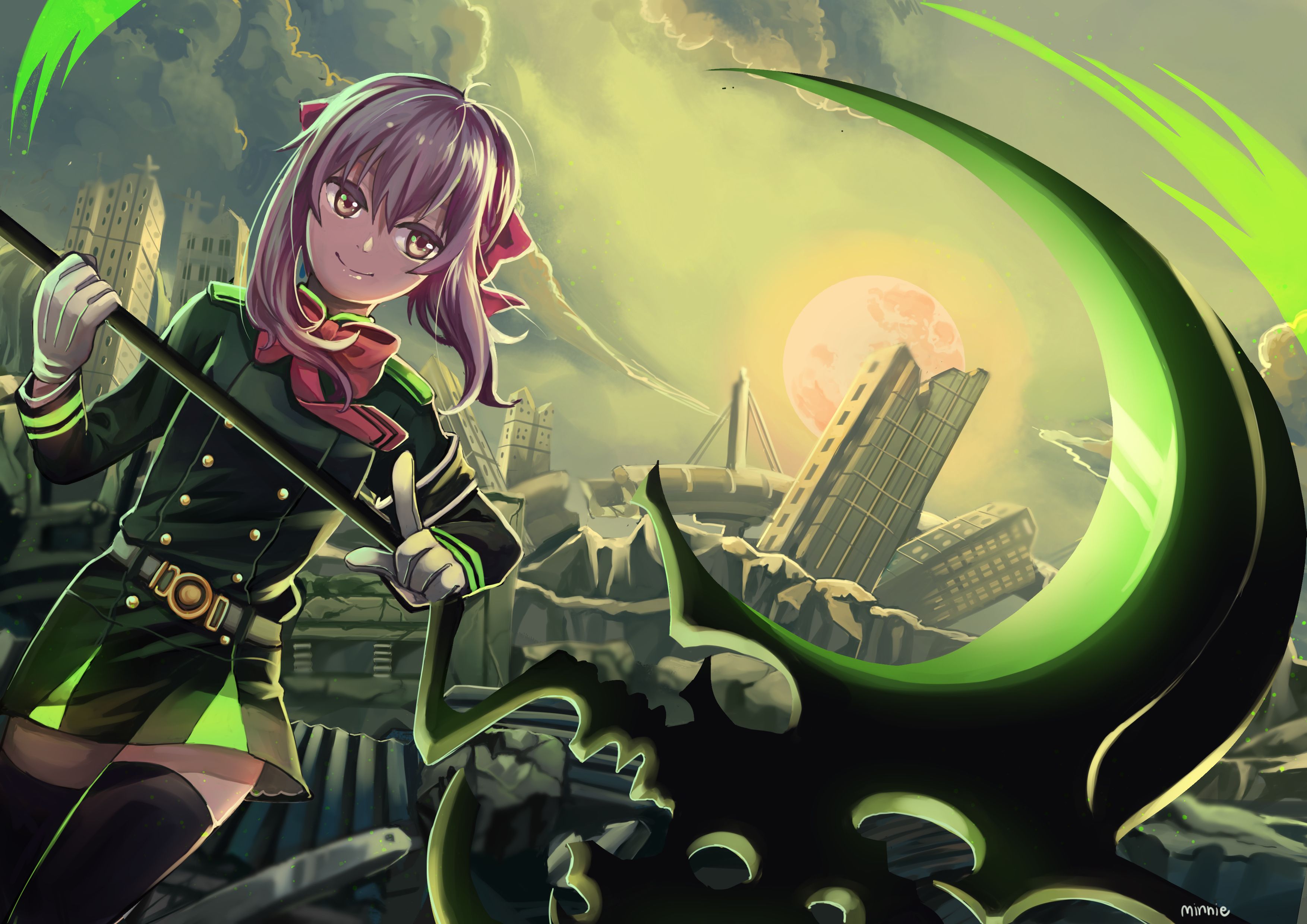 Owari No Seraph Shinoa Wallpapers