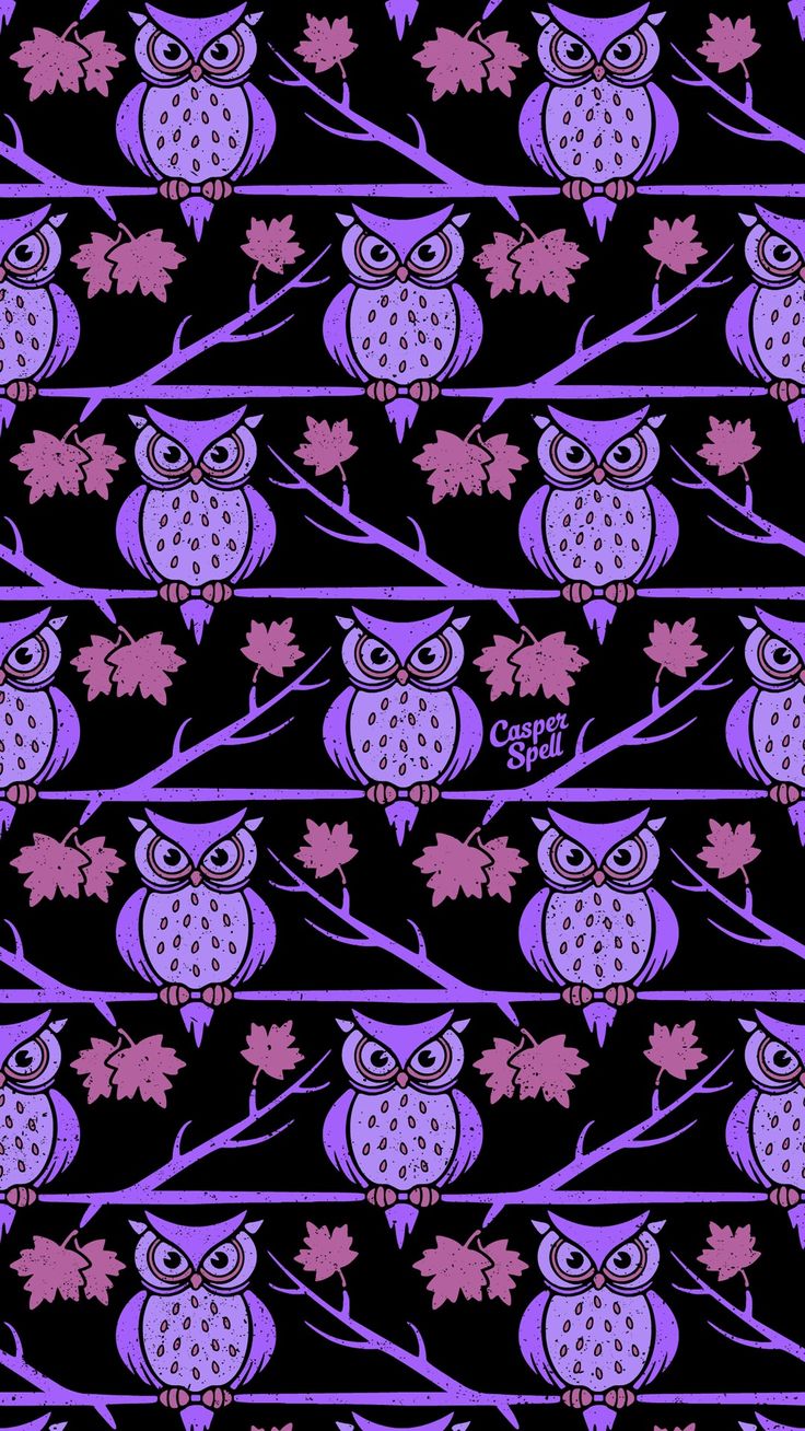 Owl Pattern Wallpapers