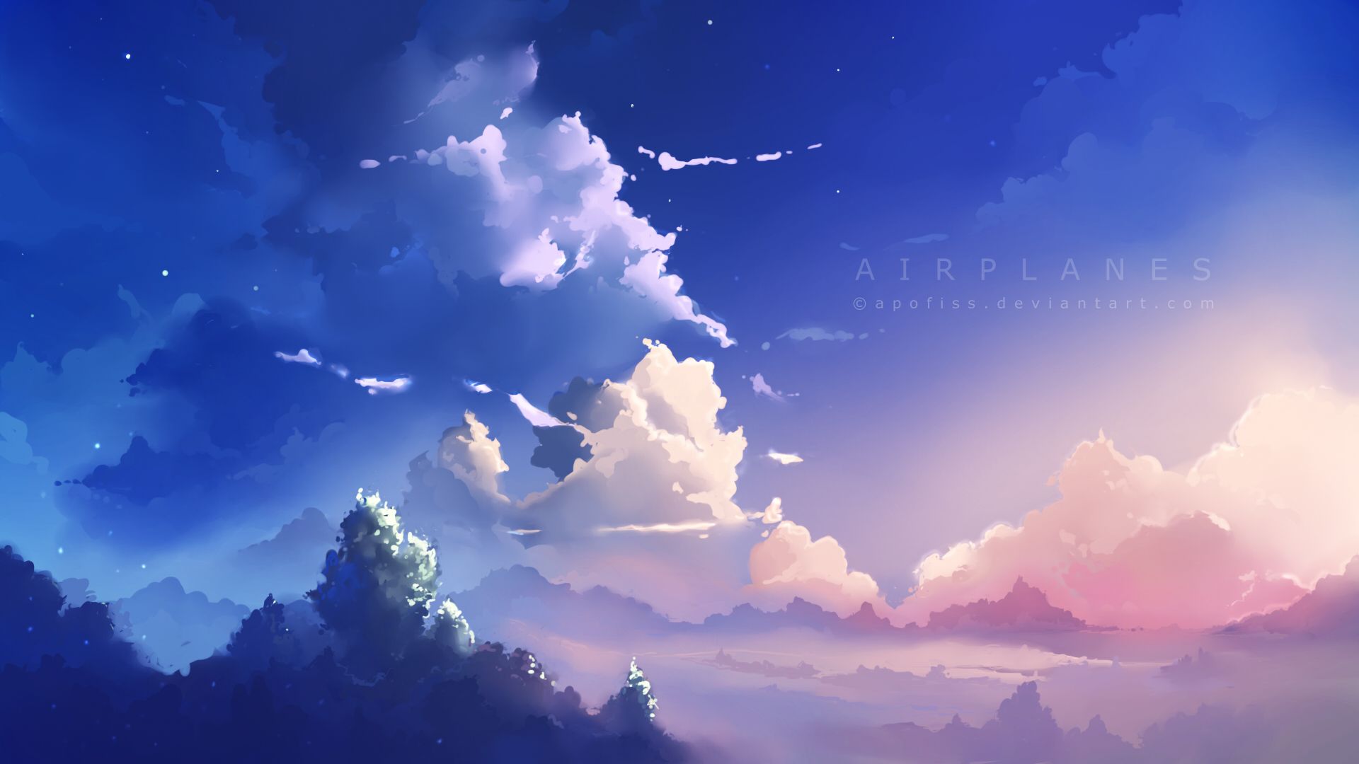 Painted Sky Wallpapers