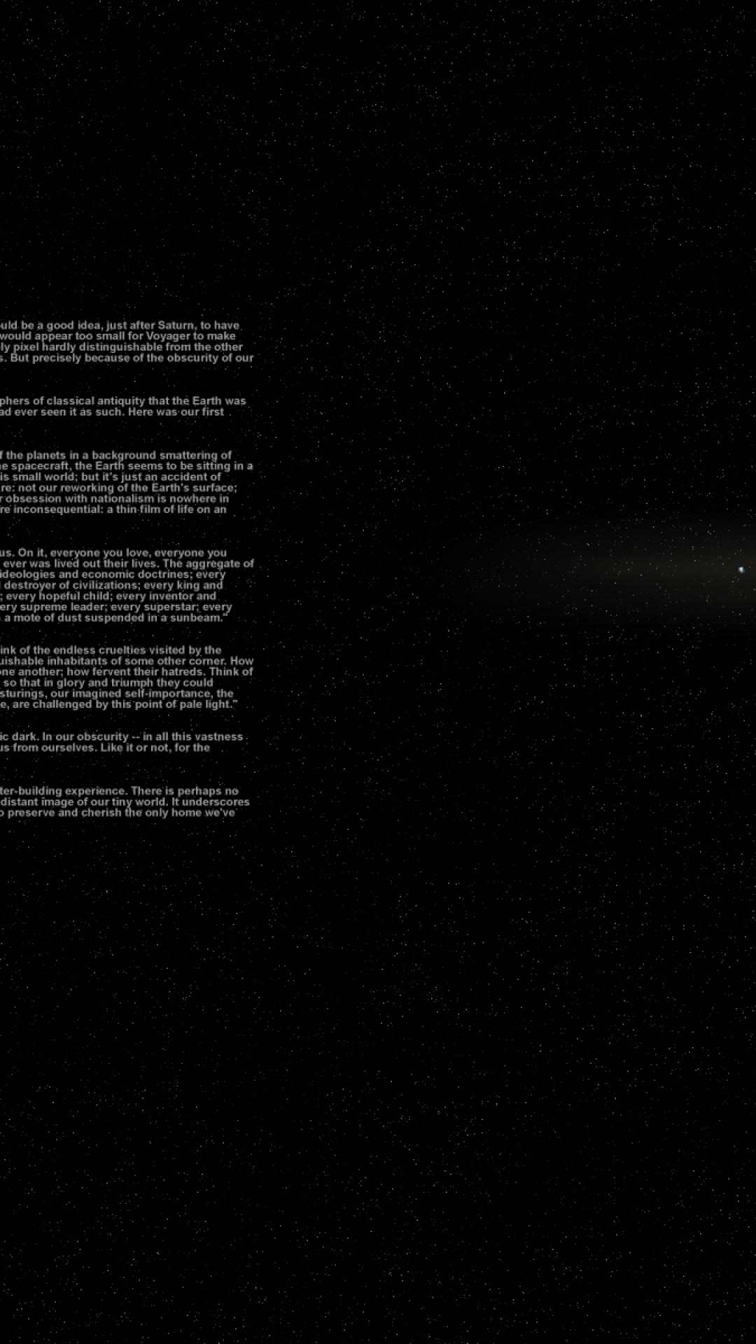 Pale Blue Dot Wallpapers