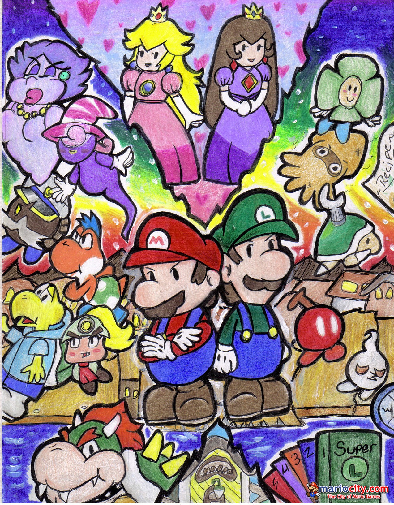 Paper Mario Phone Wallpapers