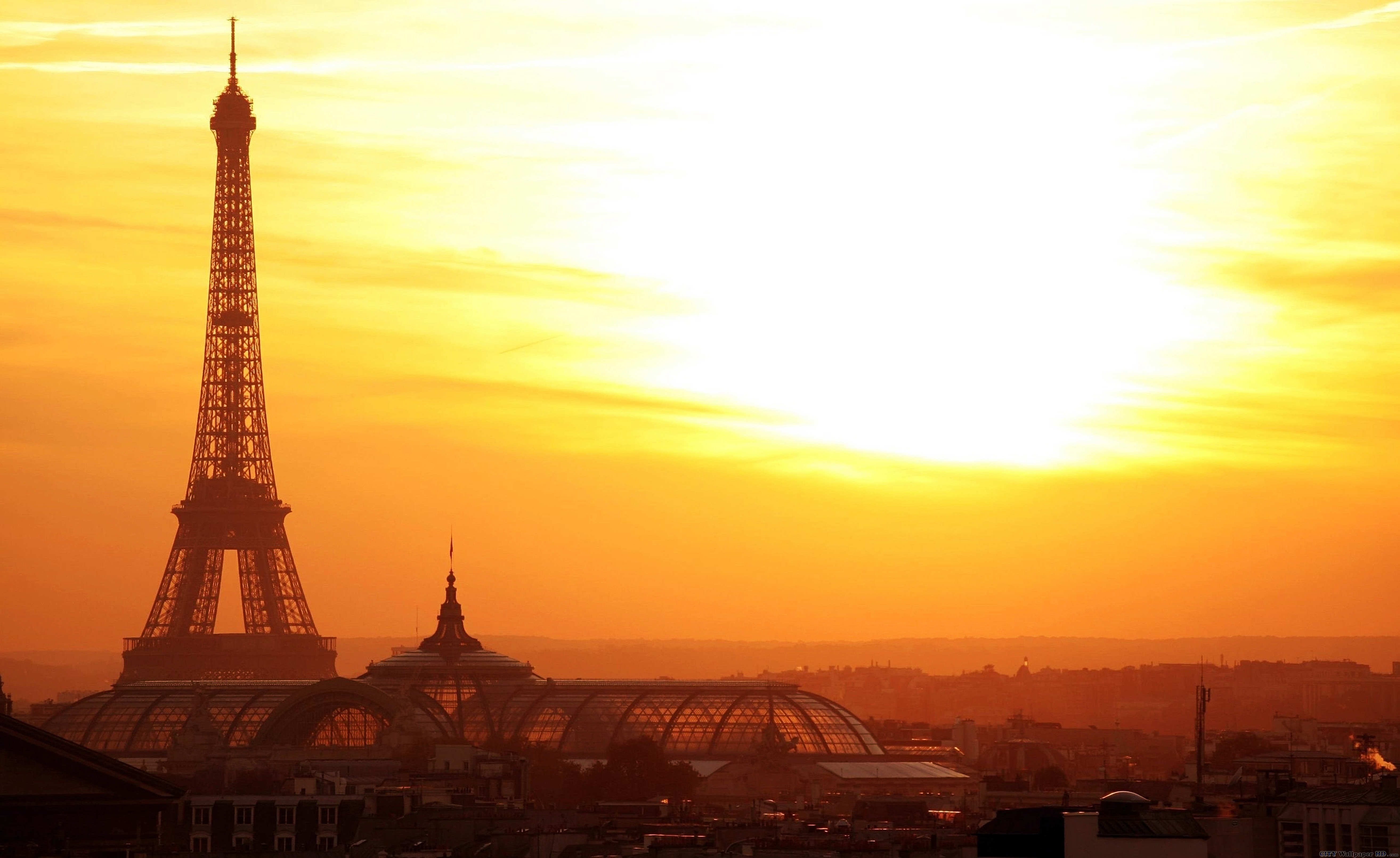 Paris Sunset Wallpapers