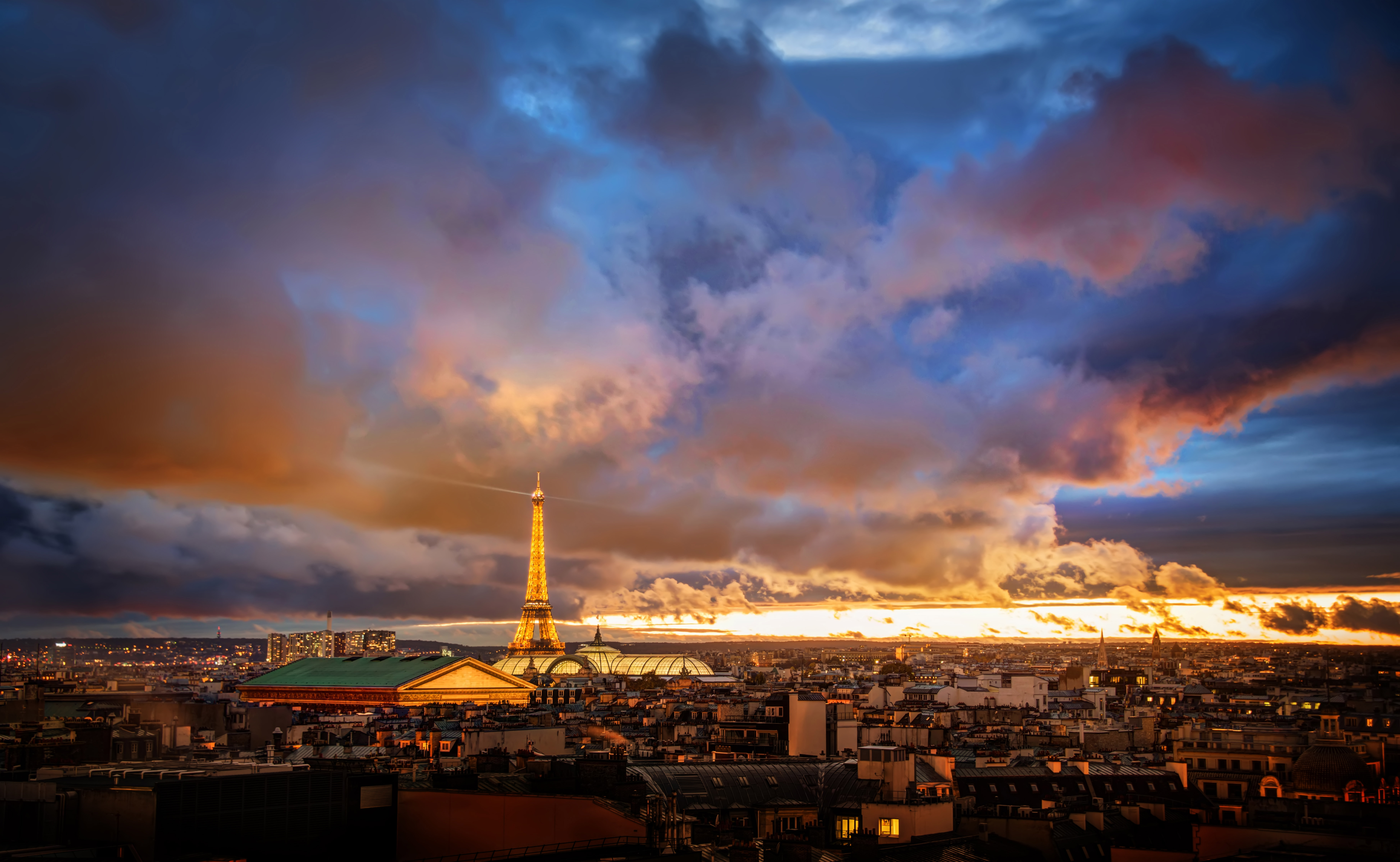 Paris Sunset Wallpapers