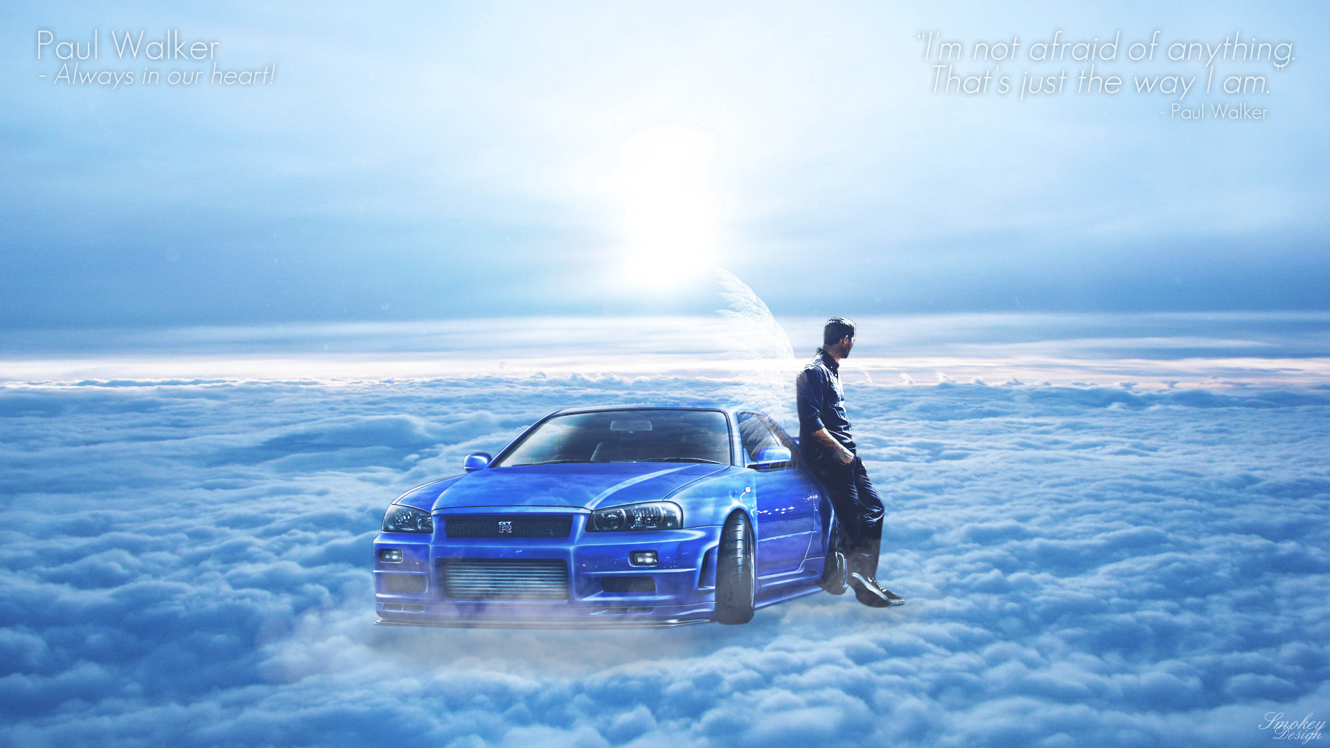 Paul Walker With Car Wallpapers