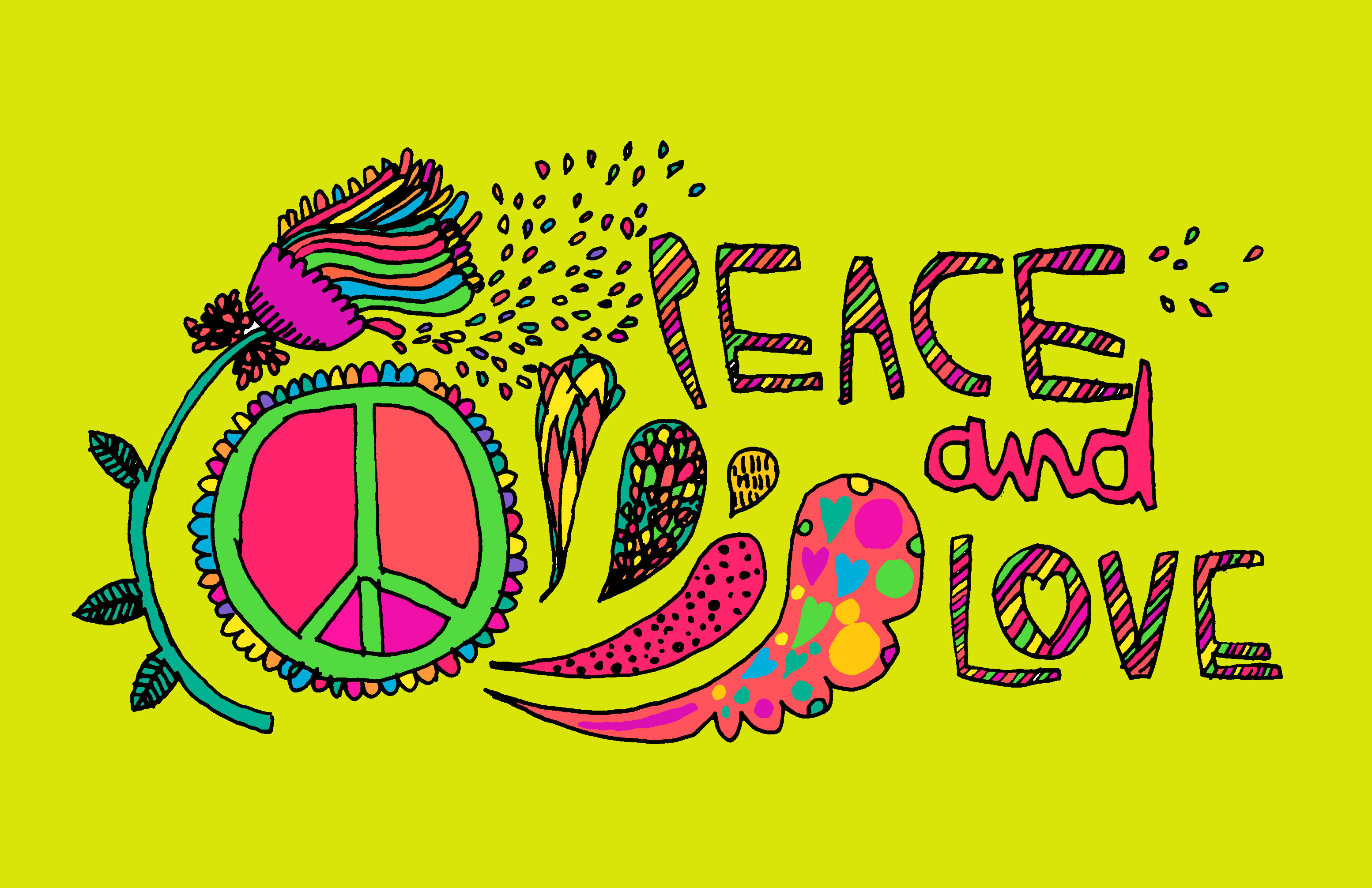 Peace And Love Wallpapers