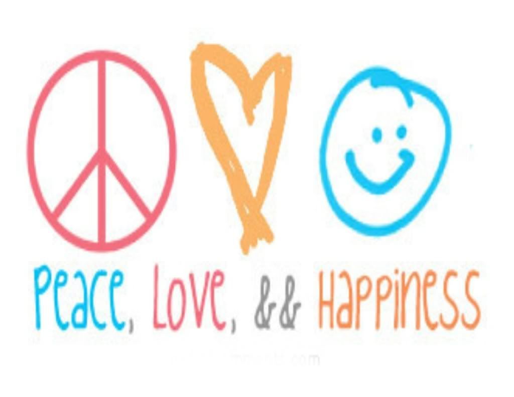 Peace Love And Happiness Wallpapers