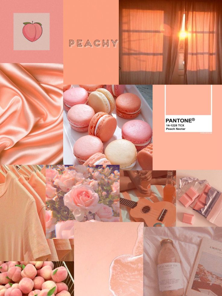 Peachy Aesthetic Wallpapers