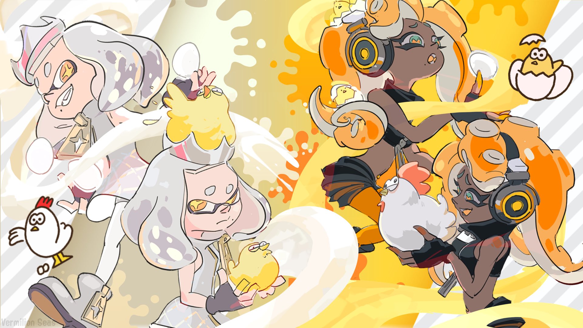 Pearl Splatoon Fanart Wallpapers